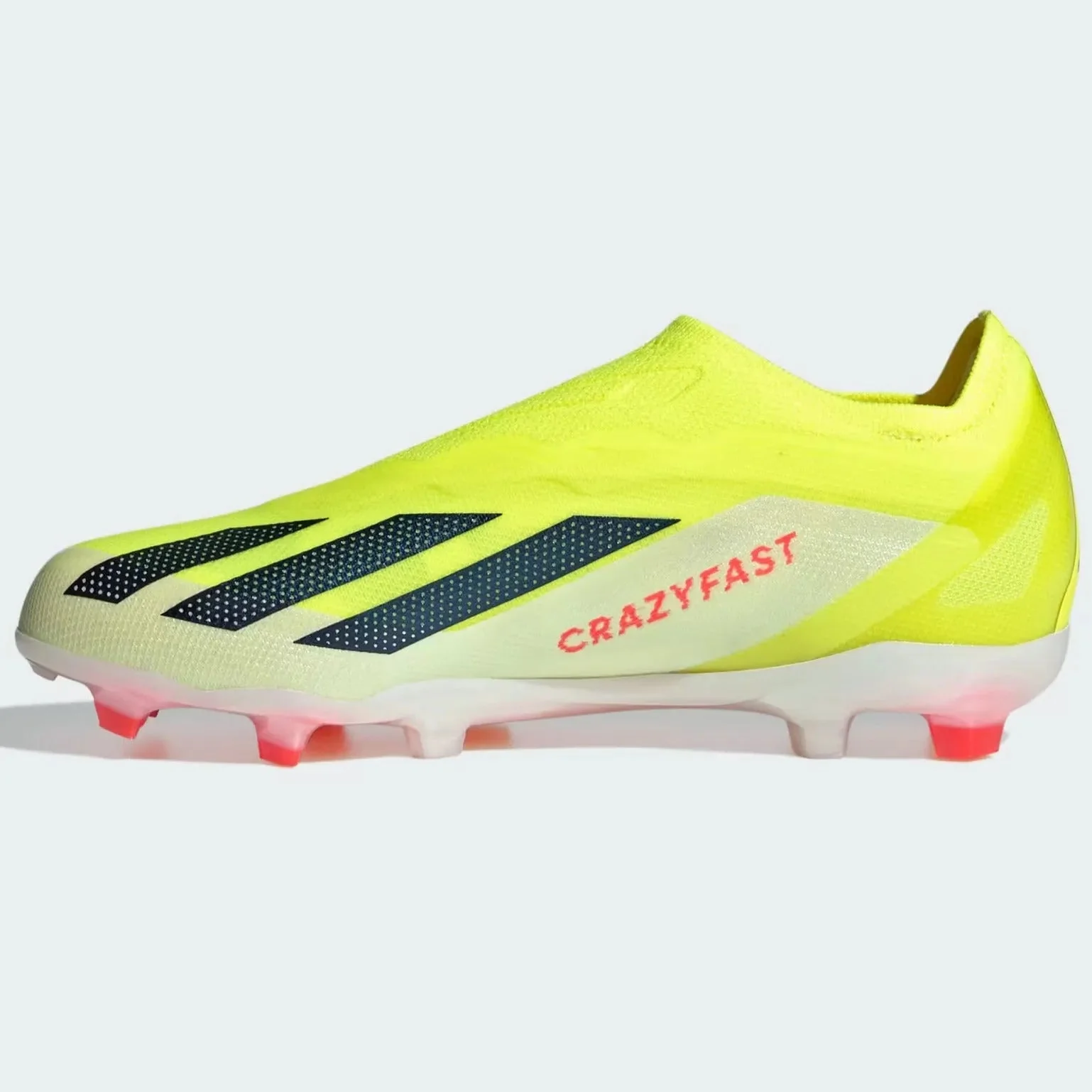 adidas Junior X Crazyfast Elite Laceless FG - Solar Energy Pack (SP24) - Image 2