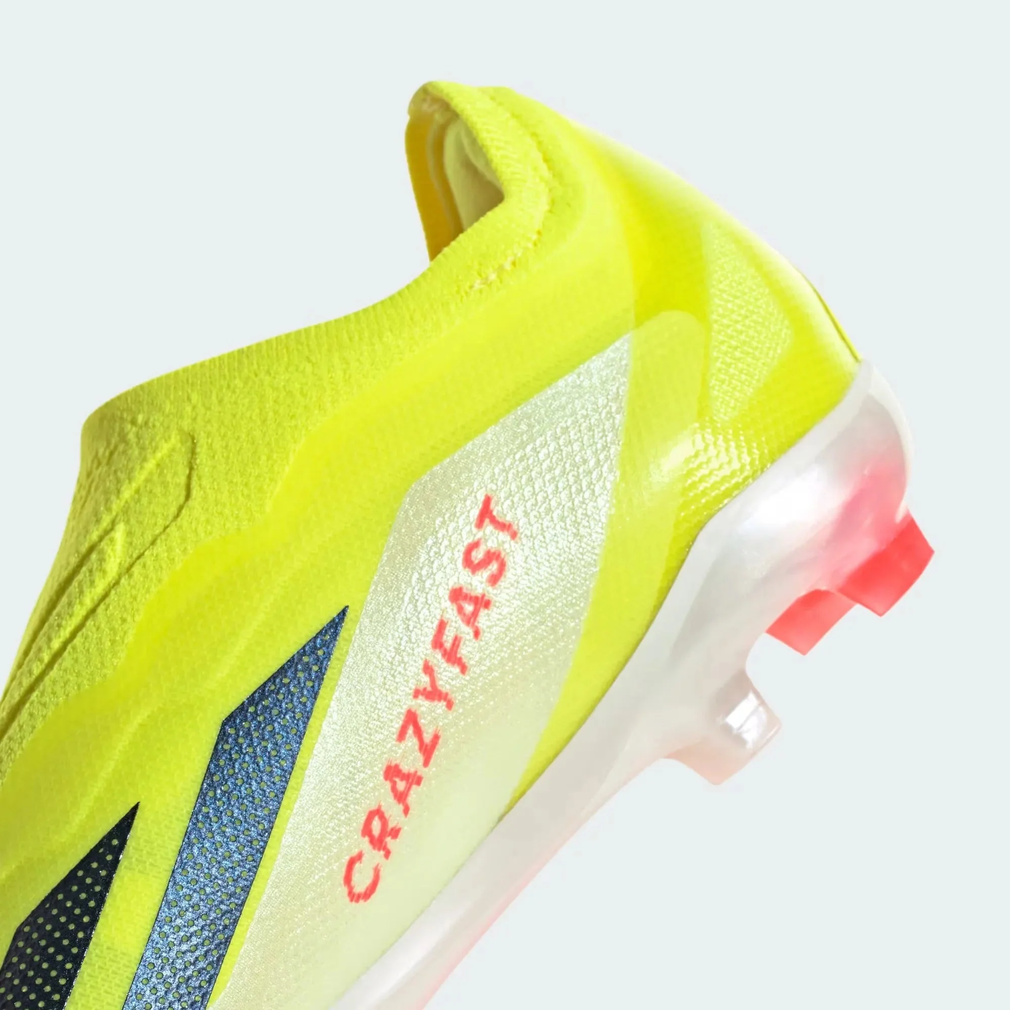 adidas Junior X Crazyfast Elite Laceless FG - Solar Energy Pack (SP24) - Image 7