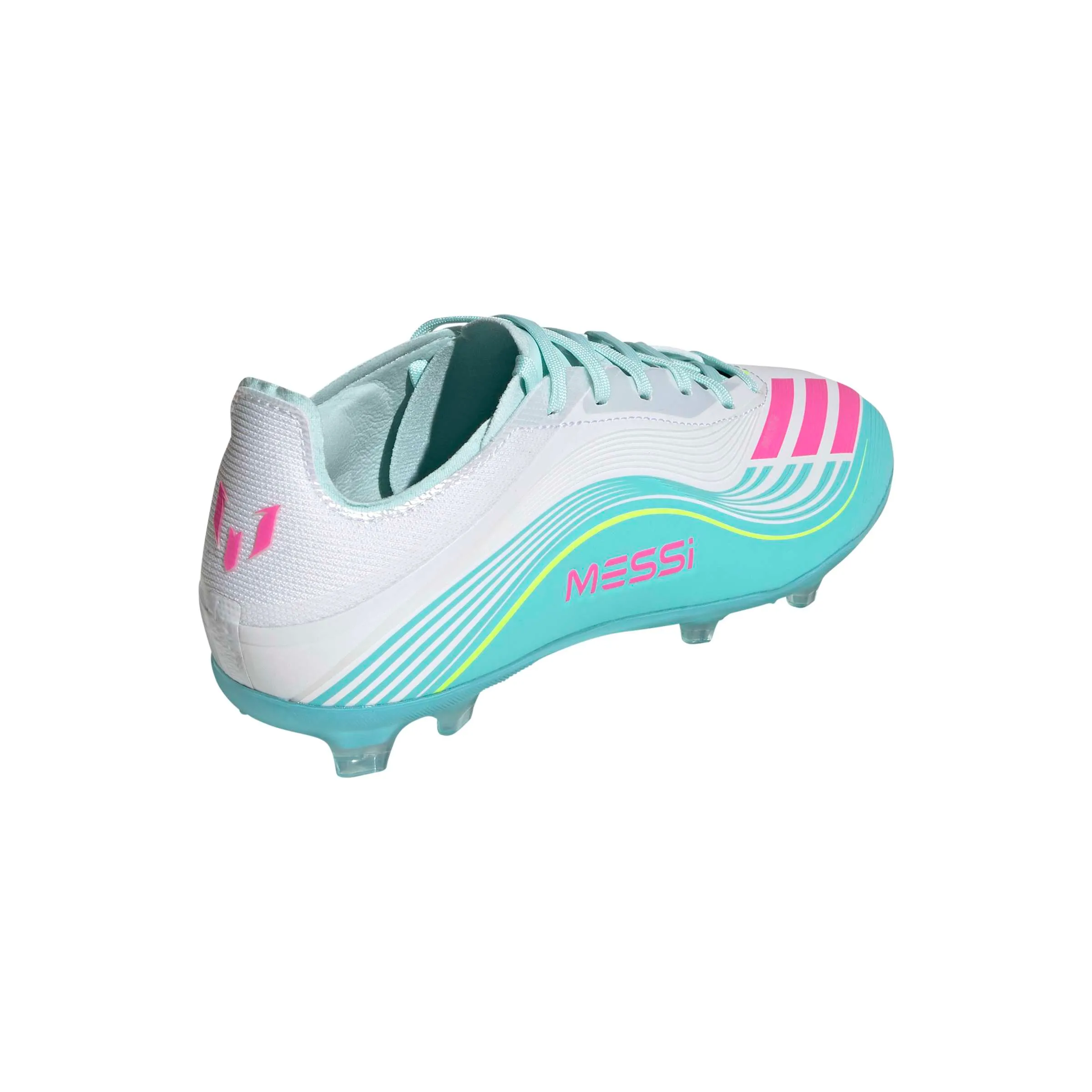 adidas Junior F50 Messi Elite Firm Ground Soccer Cleats - Messi Aurora Radiante Pack (SP26) - Image 4
