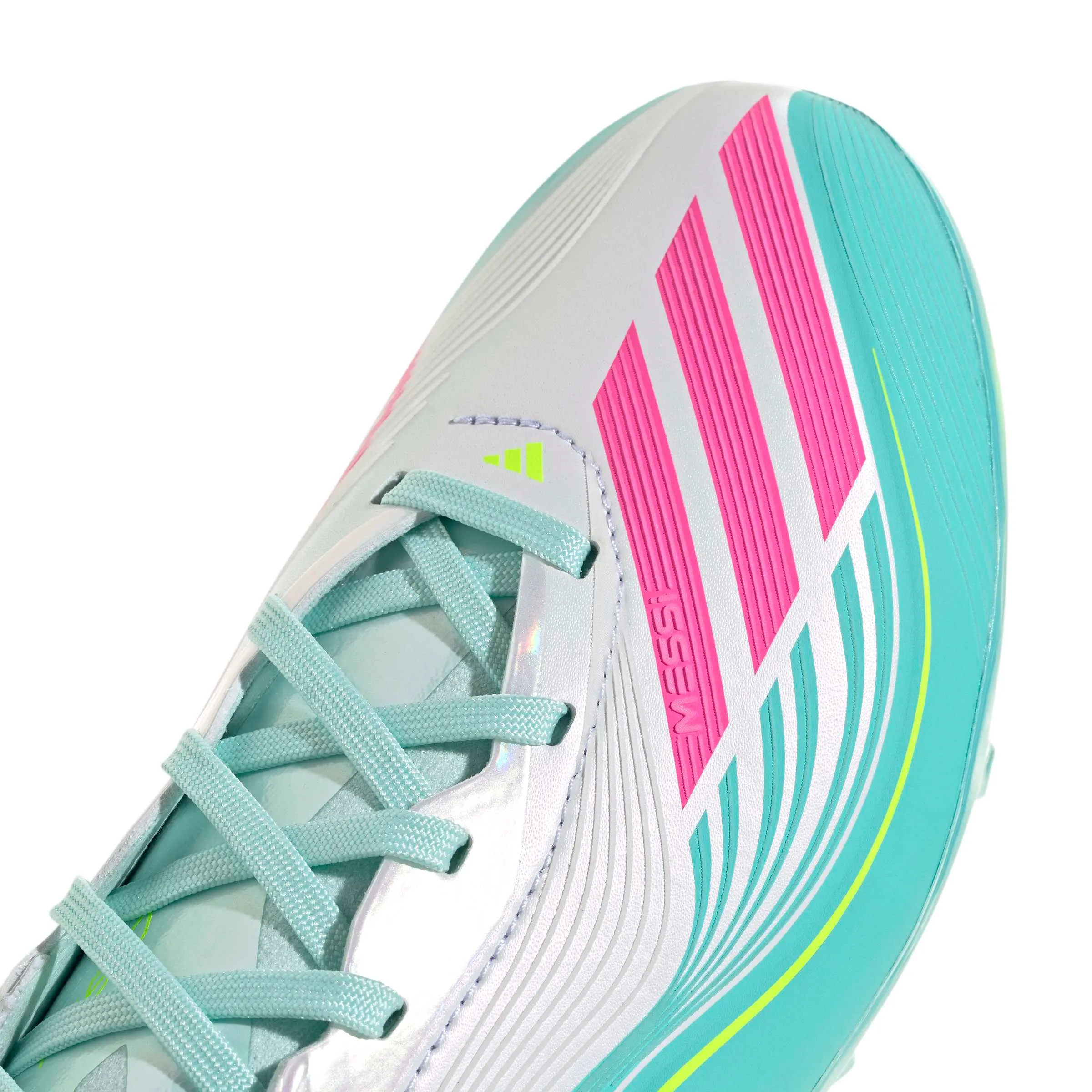 adidas Junior F50 Messi Elite Firm Ground Soccer Cleats - Messi Aurora Radiante Pack (SP26) - Image 7