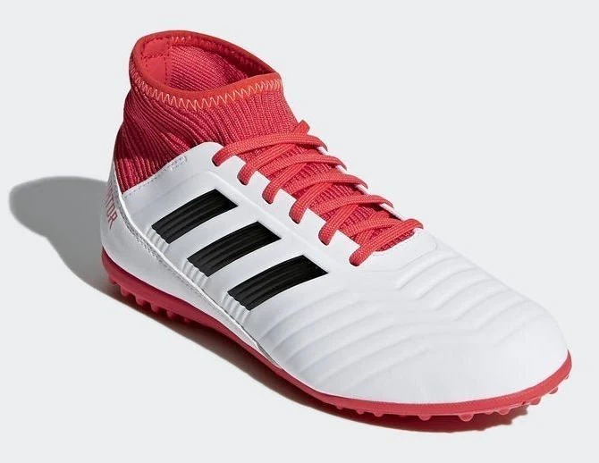 adidas Junior Predator Tango 18.3 TF- White/Orange - Image 3