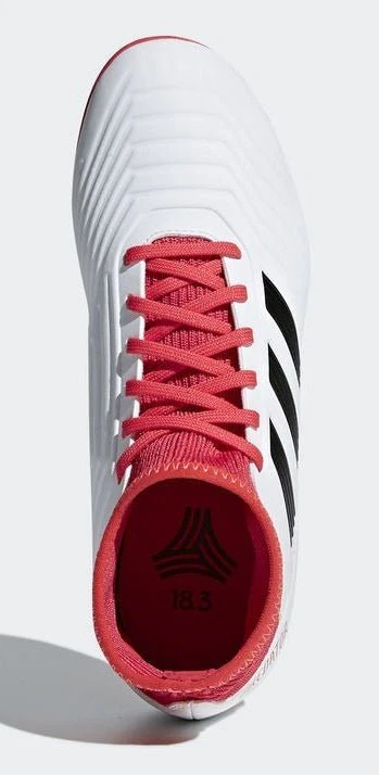 adidas Junior Predator Tango 18.3 TF- White/Orange - Image 5