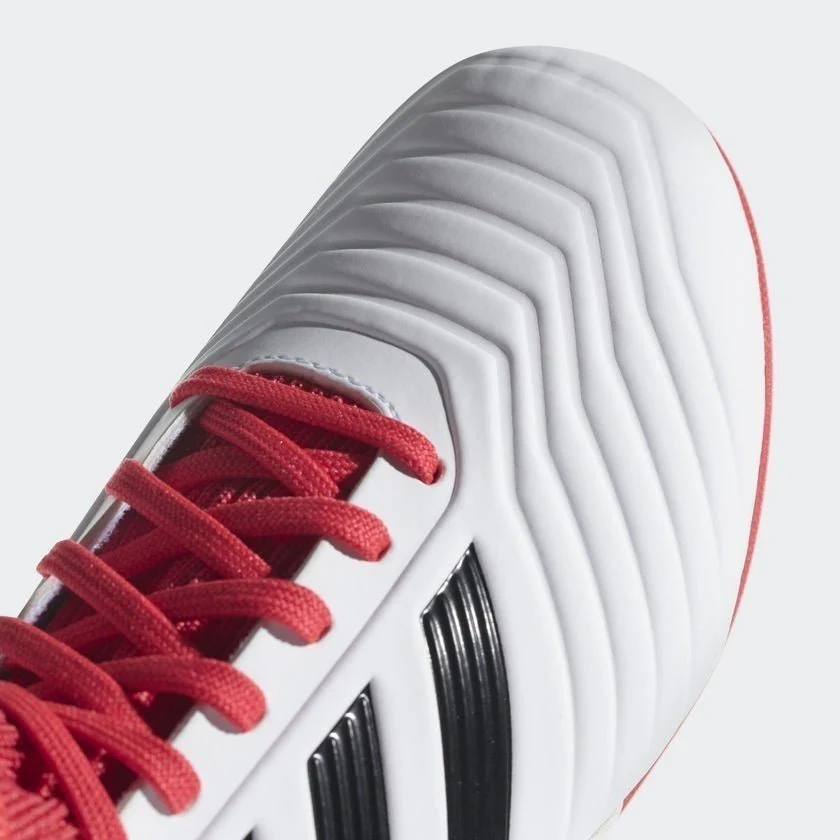 adidas Junior Predator Tango 18.3 TF- White/Orange - Image 7