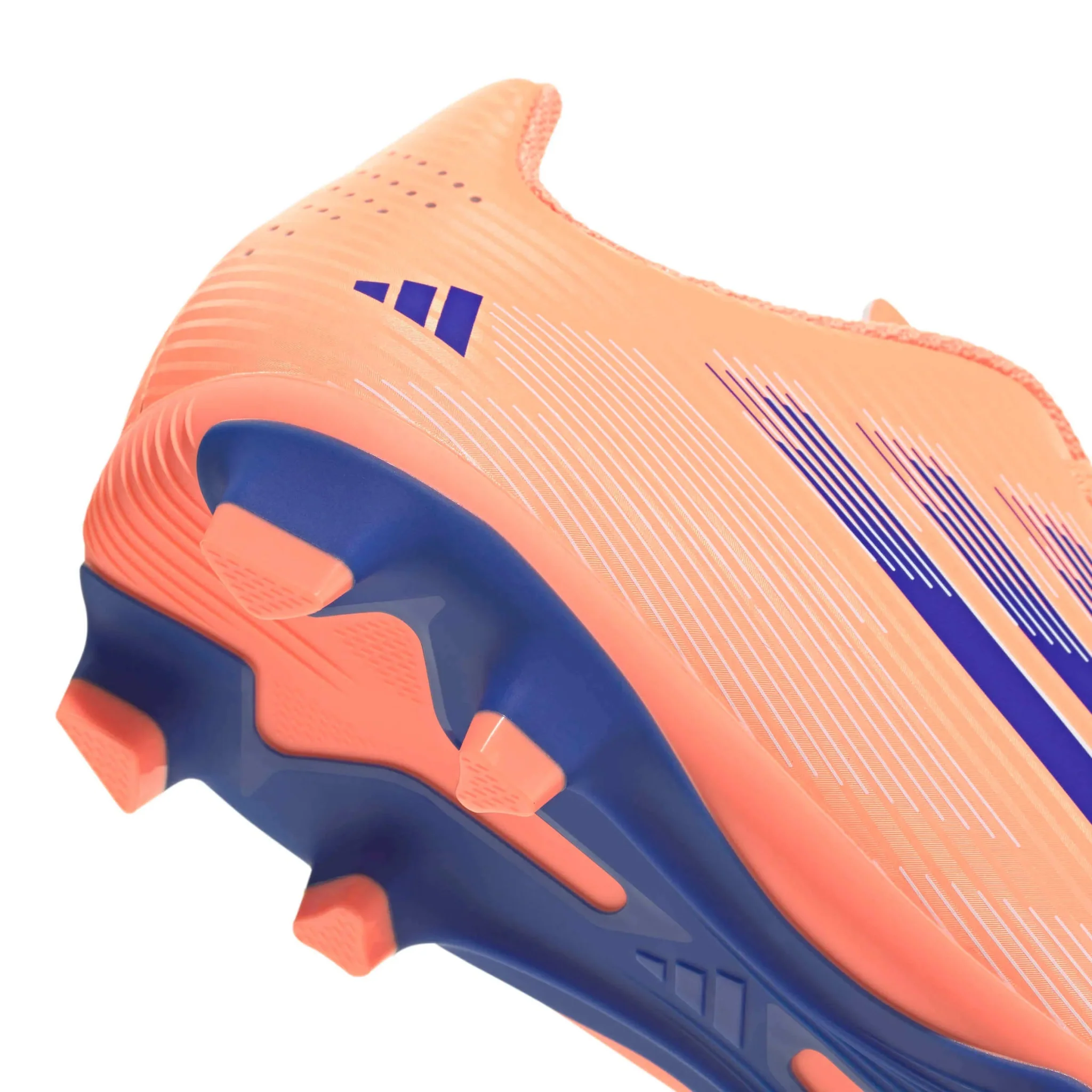 adidas Kids F50 Club Firm/Multi Ground Soccer Cleats - Coral Blaze Pack (FA25) - Image 8