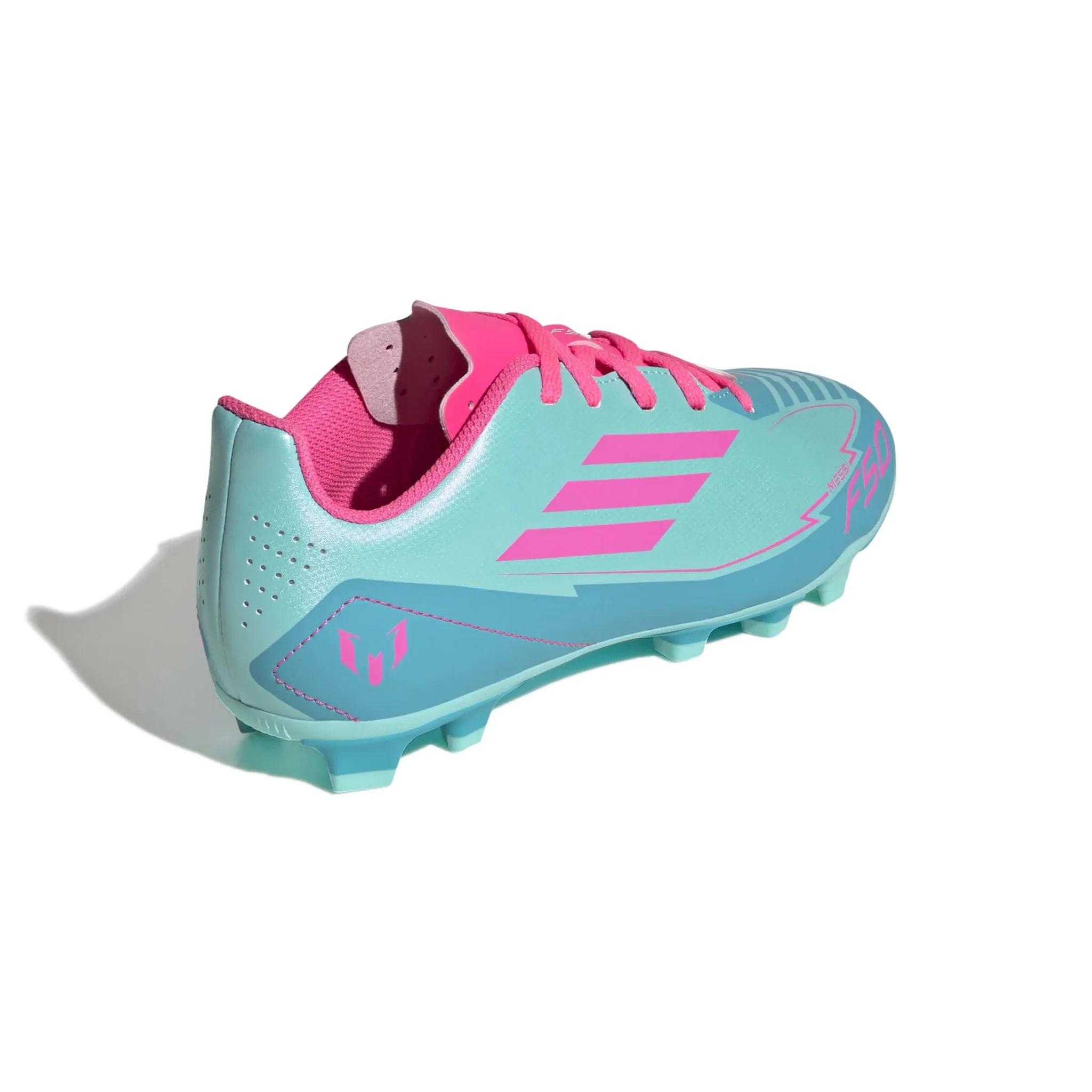 adidas Kids F50 Club Messi Firm/Multi Ground Soccer Cleats - MP2 Pack (SP25) - Image 4