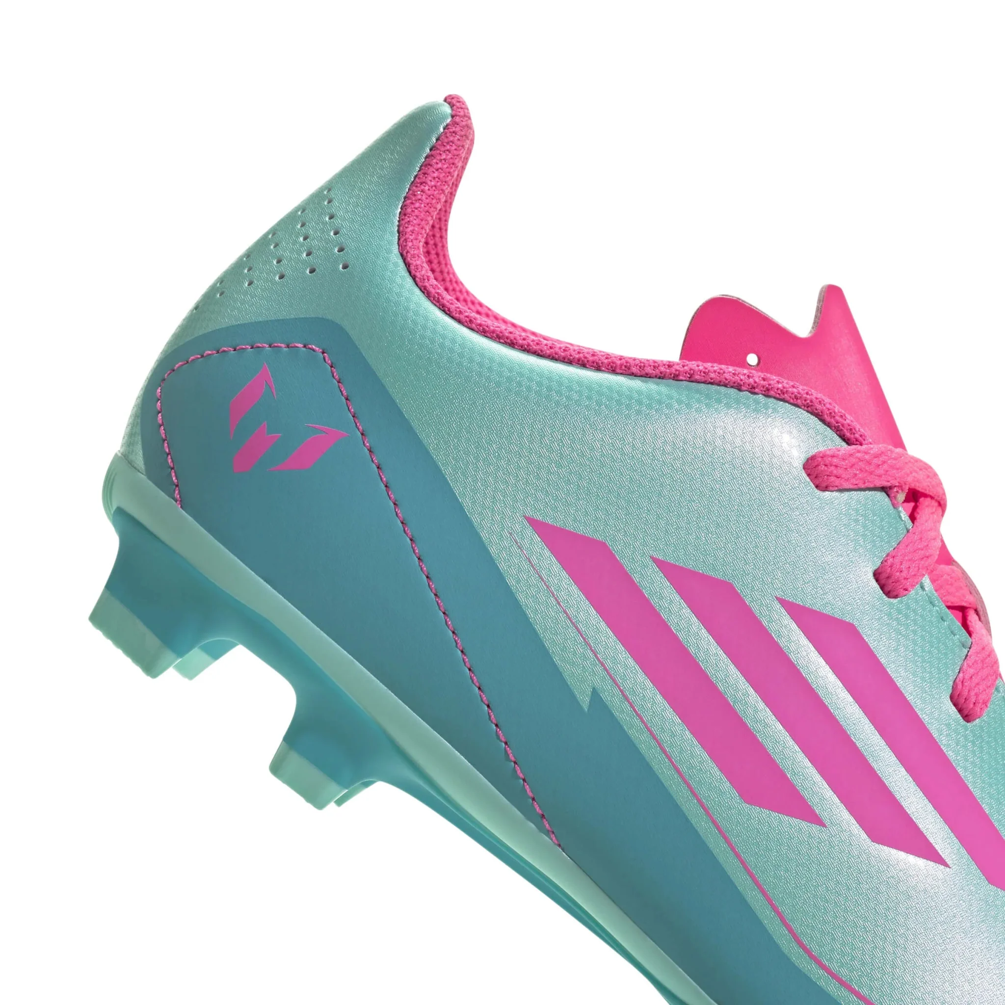 adidas Kids F50 Club Messi Firm/Multi Ground Soccer Cleats - MP2 Pack (SP25) - Image 7