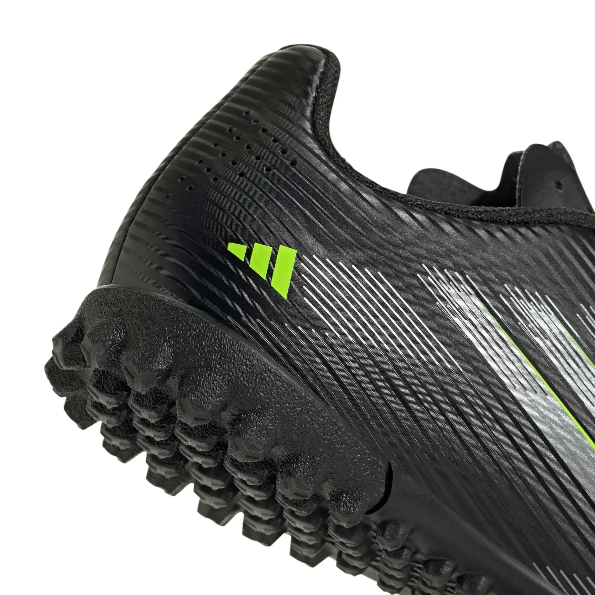 adidas Kid's F50 Club Turf Soccer Shoes - Electric Stealth Pack (FA25) - Image 8