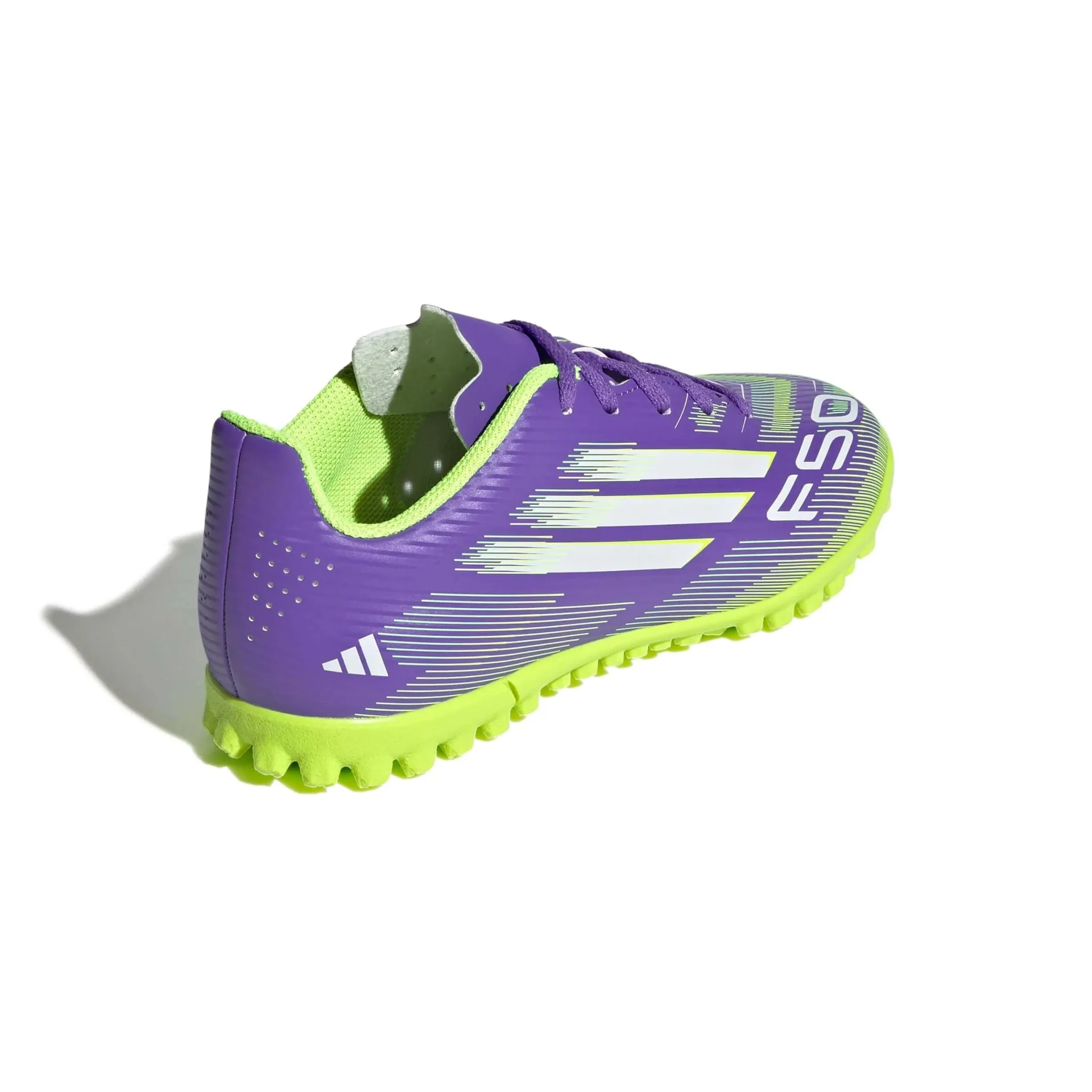 adidas Kids F50 Club Turf Soccer Shoes - Radiant Blaze Pack (FA25) - Image 4