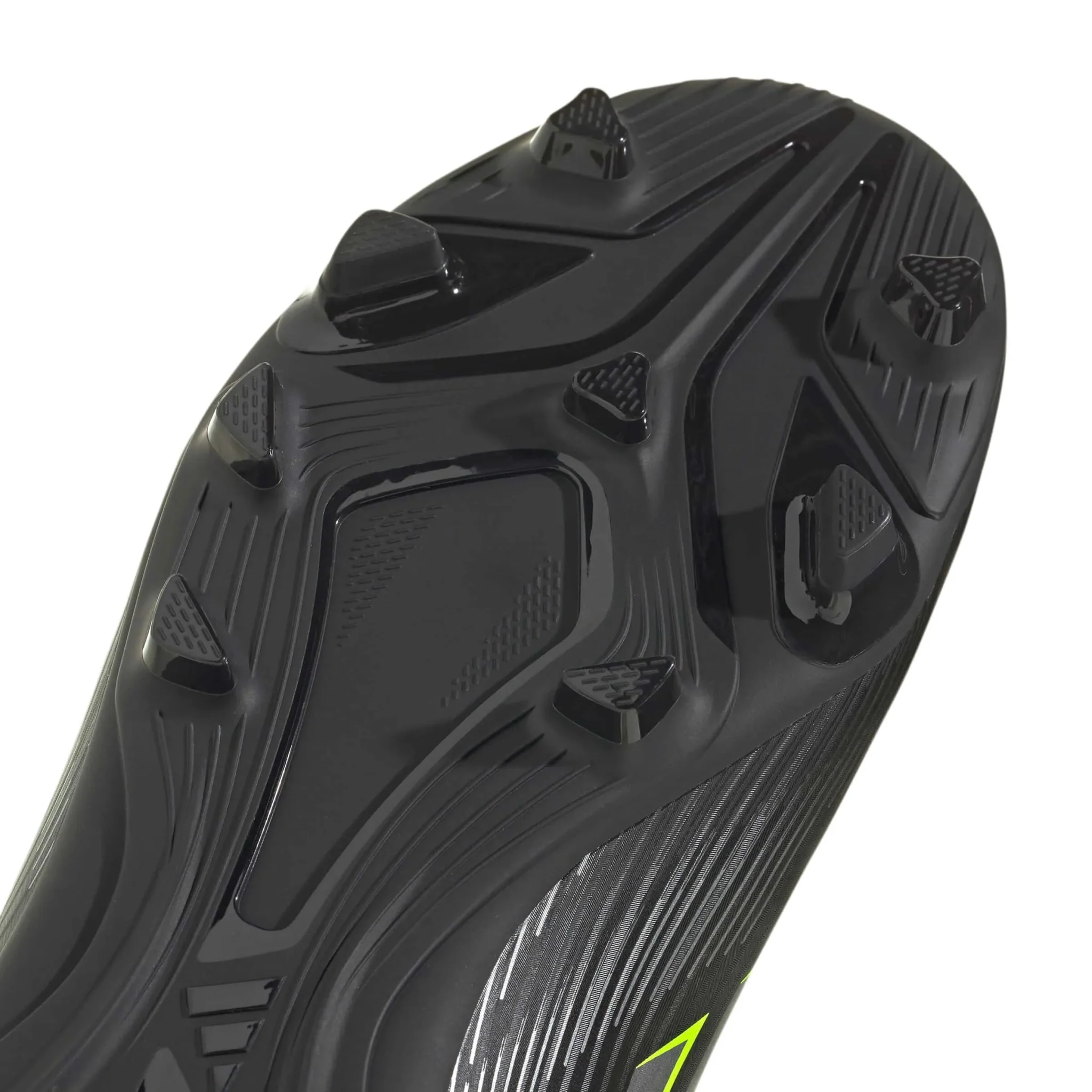 adidas Kids F50 Club Velcro Firm/Multi Ground Soccer Cleats - Electric Stealth Pack (FA25) - Image 8