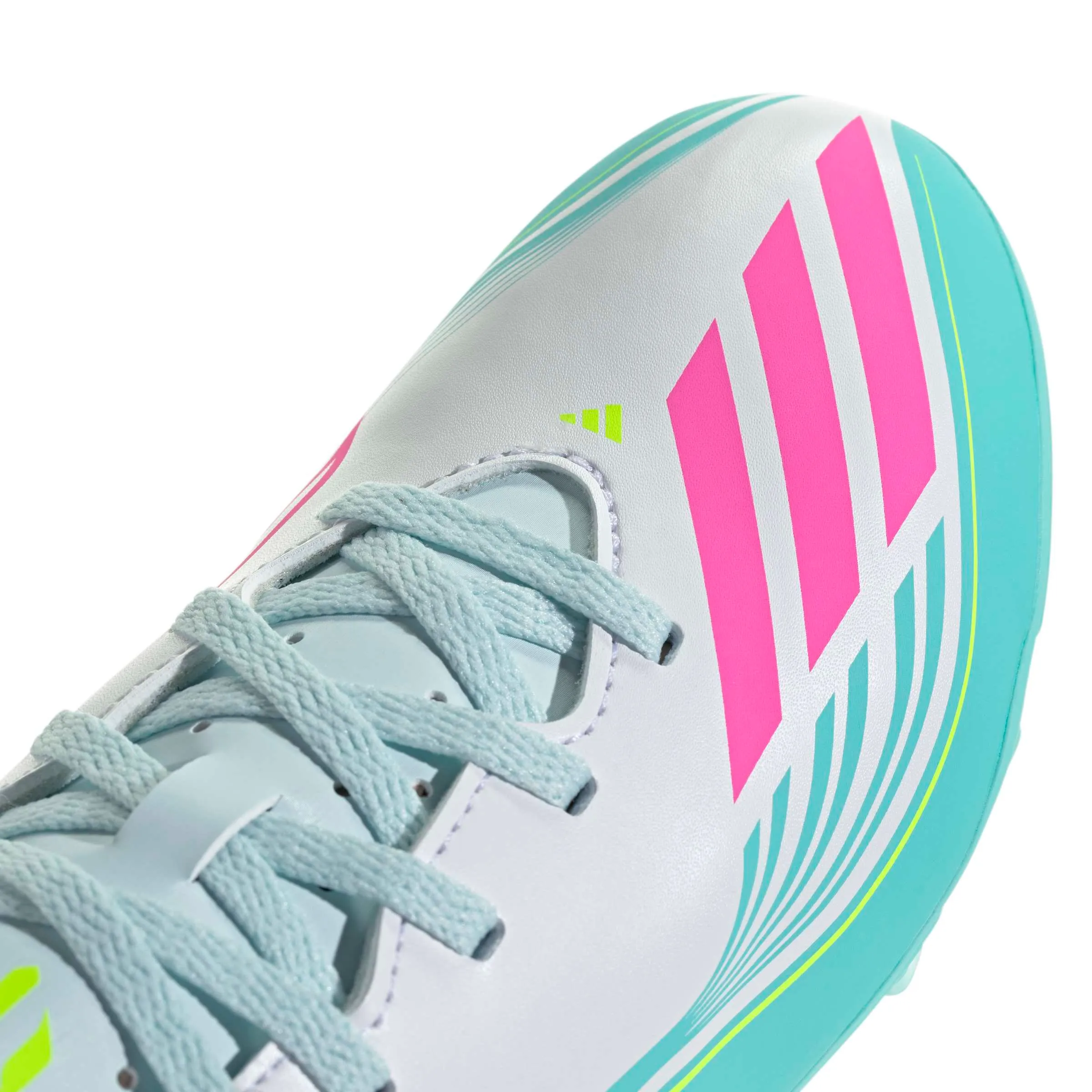 adidas Kids F50 Messi Club Firm/Multi Ground Soccer Cleats - Messi Aurora Radiante Pack (SP26) - Image 7
