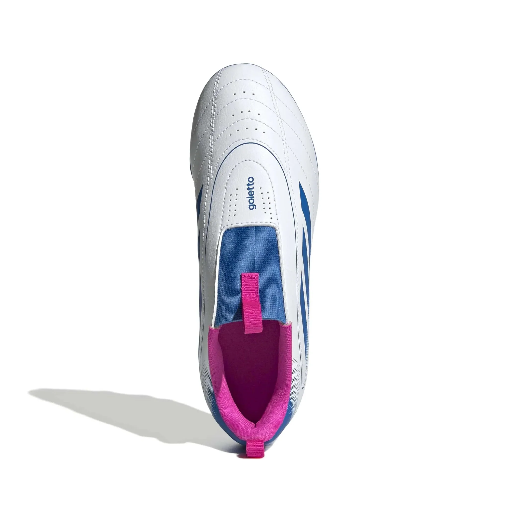 adidas Kid's Goletto IX Laceless Firm/Multi Ground Soccer Cleats - Image 5