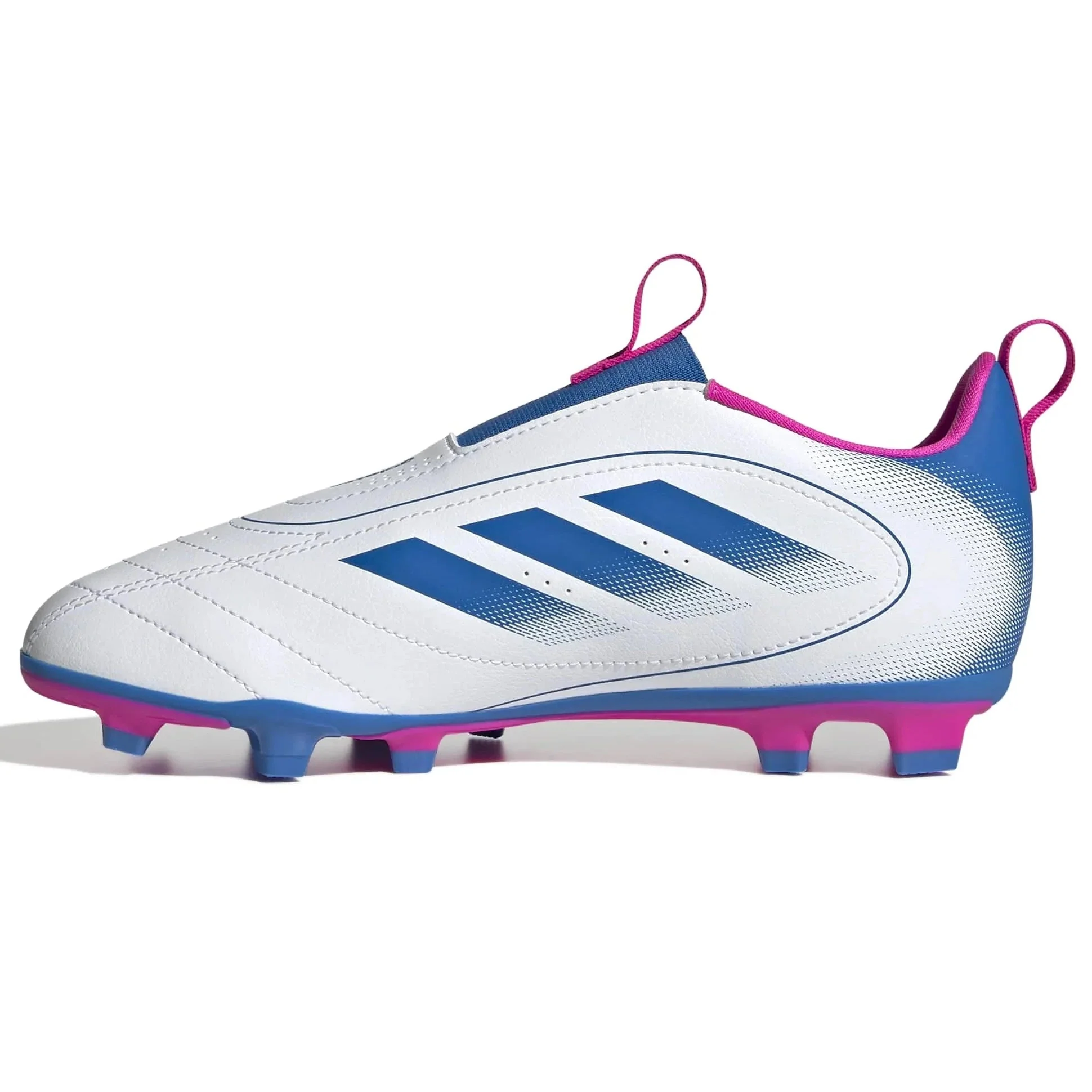 adidas Junior Goletto IX Laceless Firm/Multi Ground Soccer Cleats - Image 2