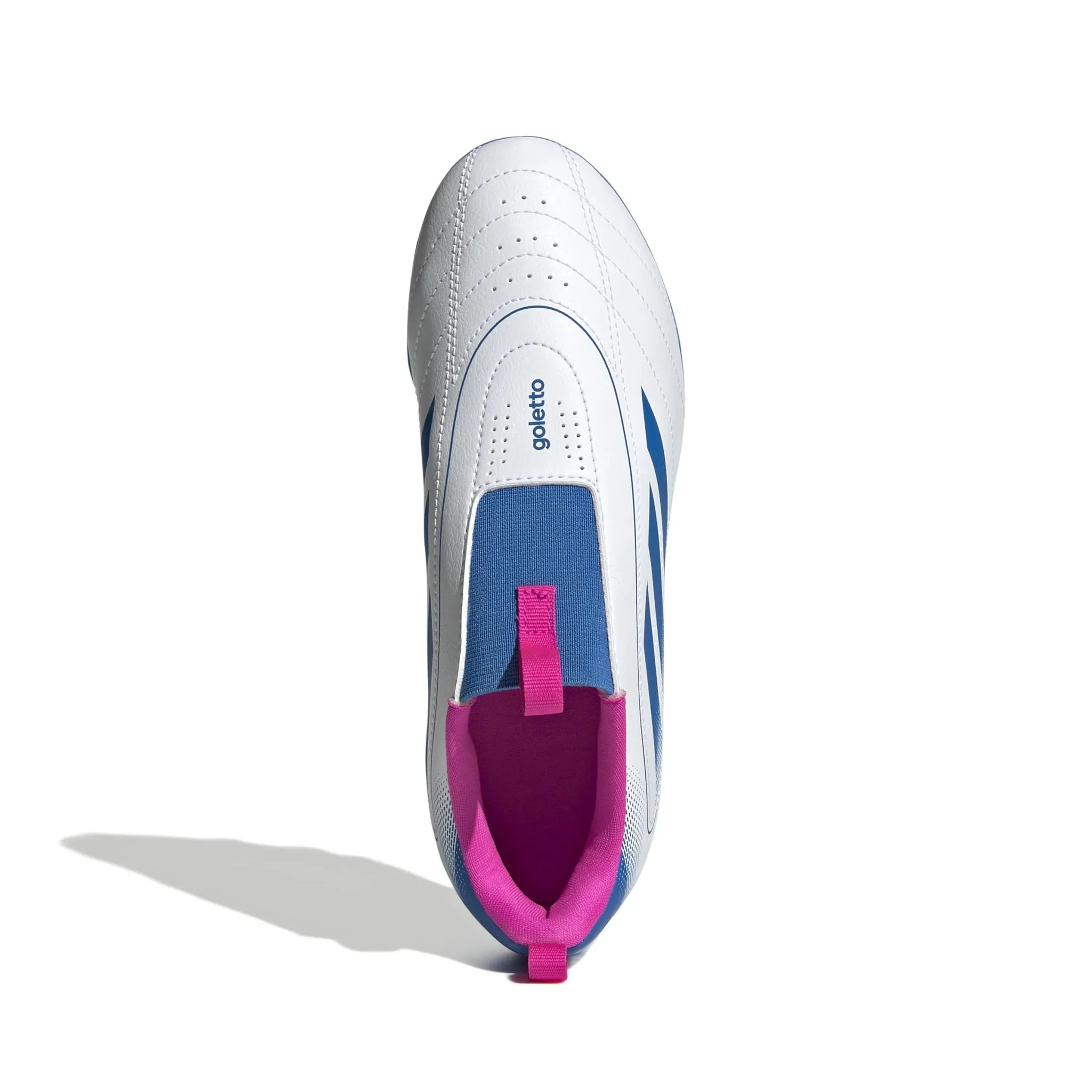 adidas Junior Goletto IX Laceless Firm/Multi Ground Soccer Cleats - Image 5