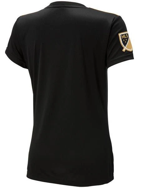 adidas LAFC Home Womens Jersey 2018  - Black/Gold - Image 3