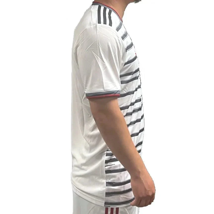 adidas Mi Comp21 Youth Jersey White-Gray-Red - Image 2