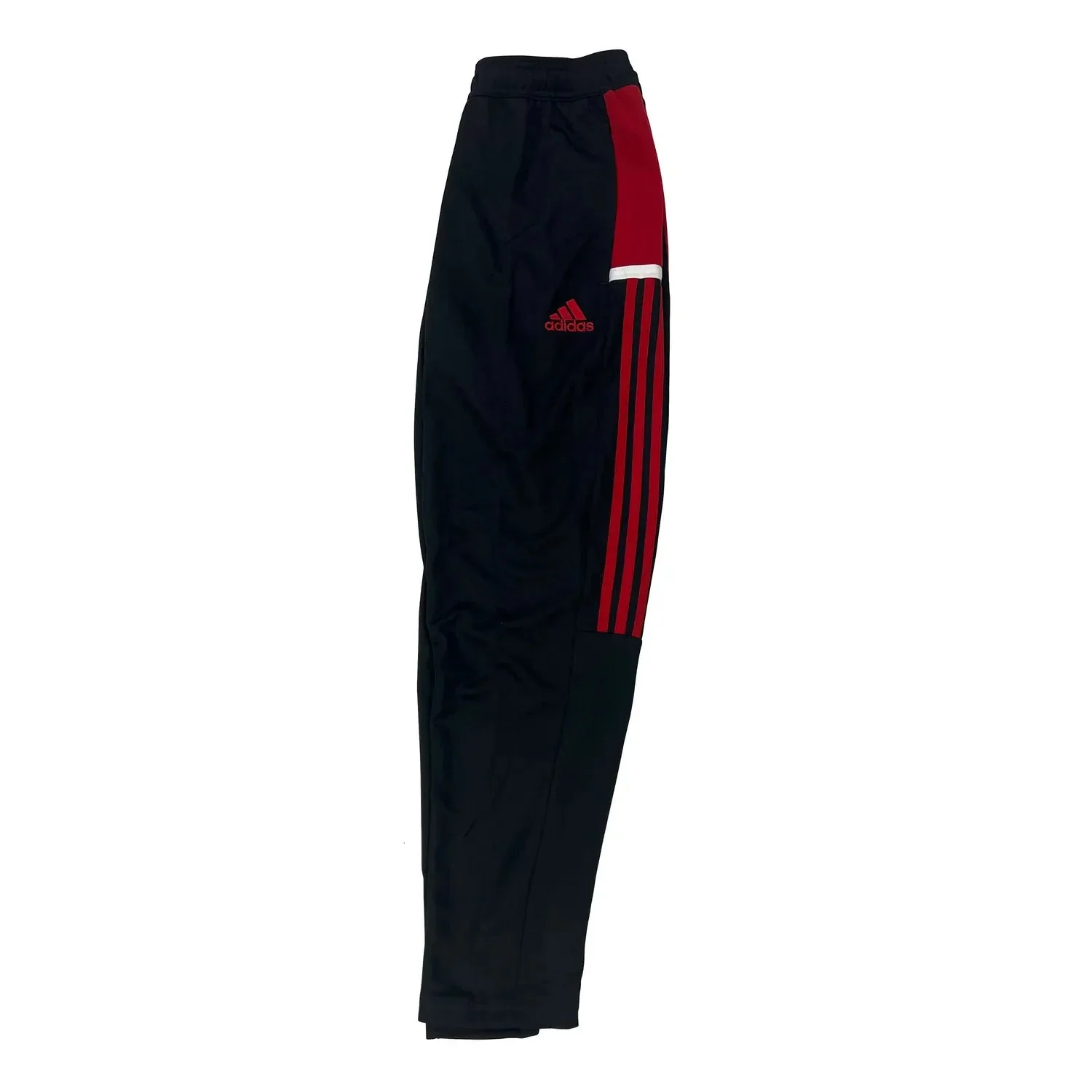 adidas MT19 Youth Track Pants Black-Red-White - Image 2