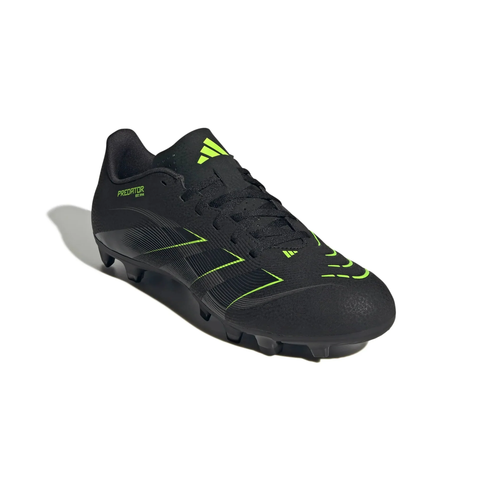 adidas Predator Club Firm/Multi Ground Soccer Cleats - Electric Stealth Pack (FA25) - Image 3