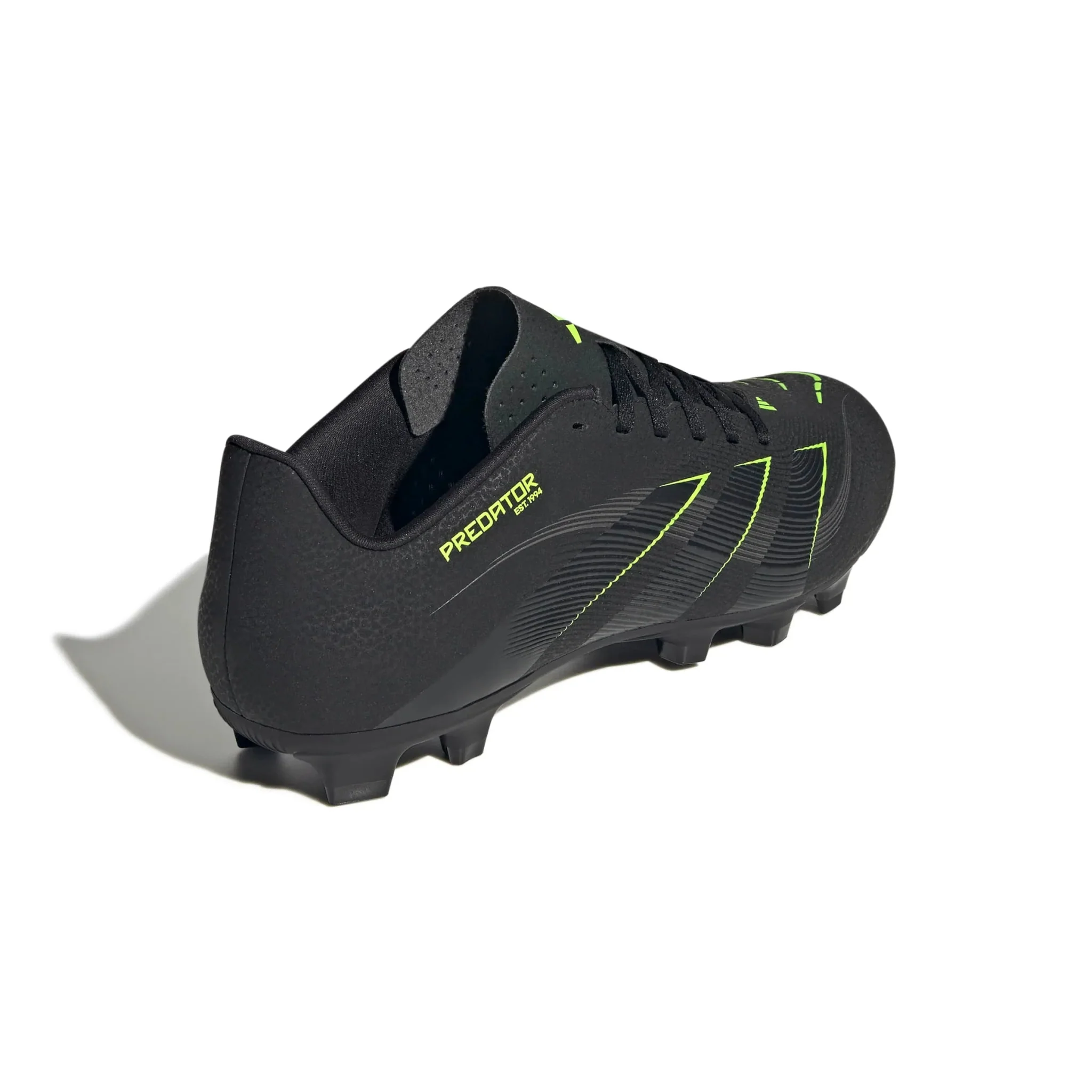 adidas Predator Club Firm/Multi Ground Soccer Cleats - Electric Stealth Pack (FA25) - Image 4