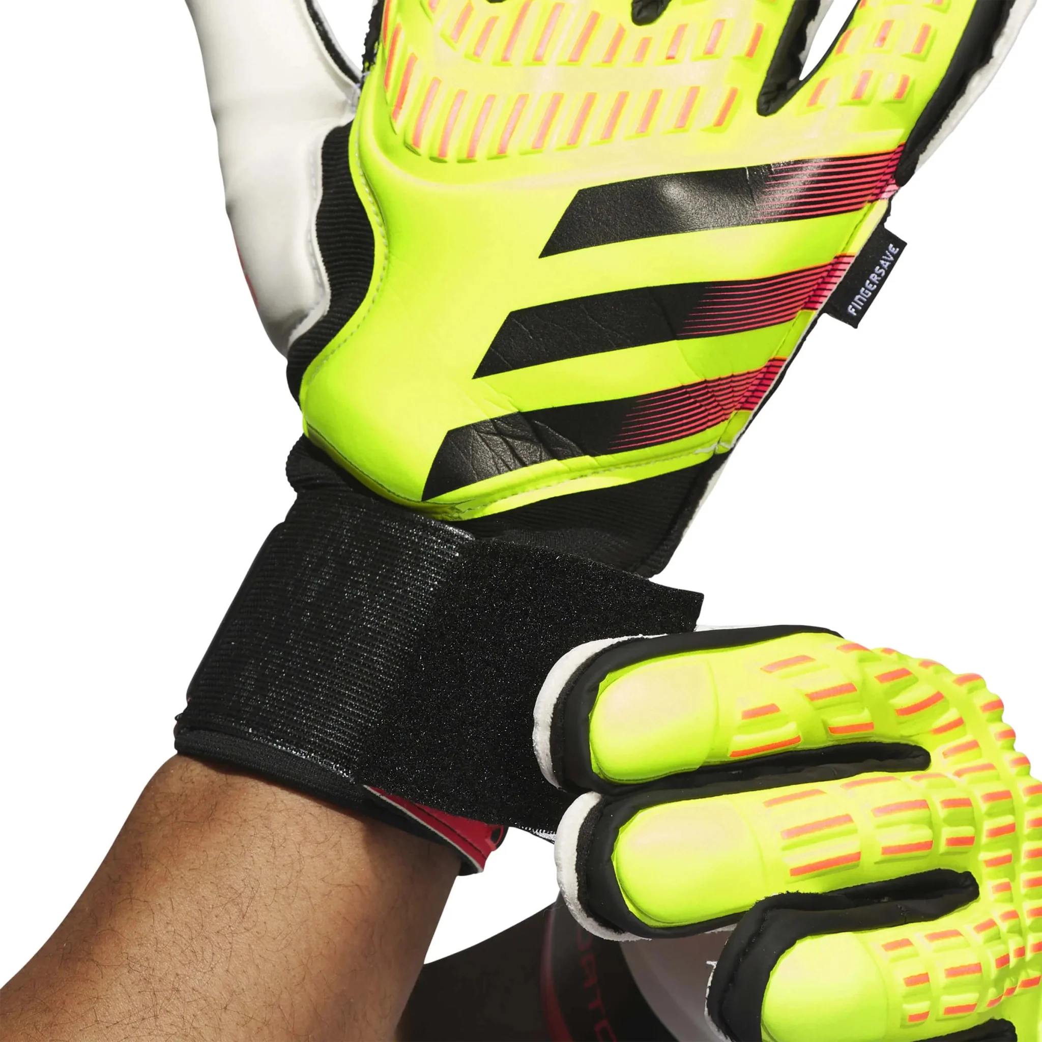 adidas Predator GL Match Fingersave Goalkeeper Gloves - Image 4
