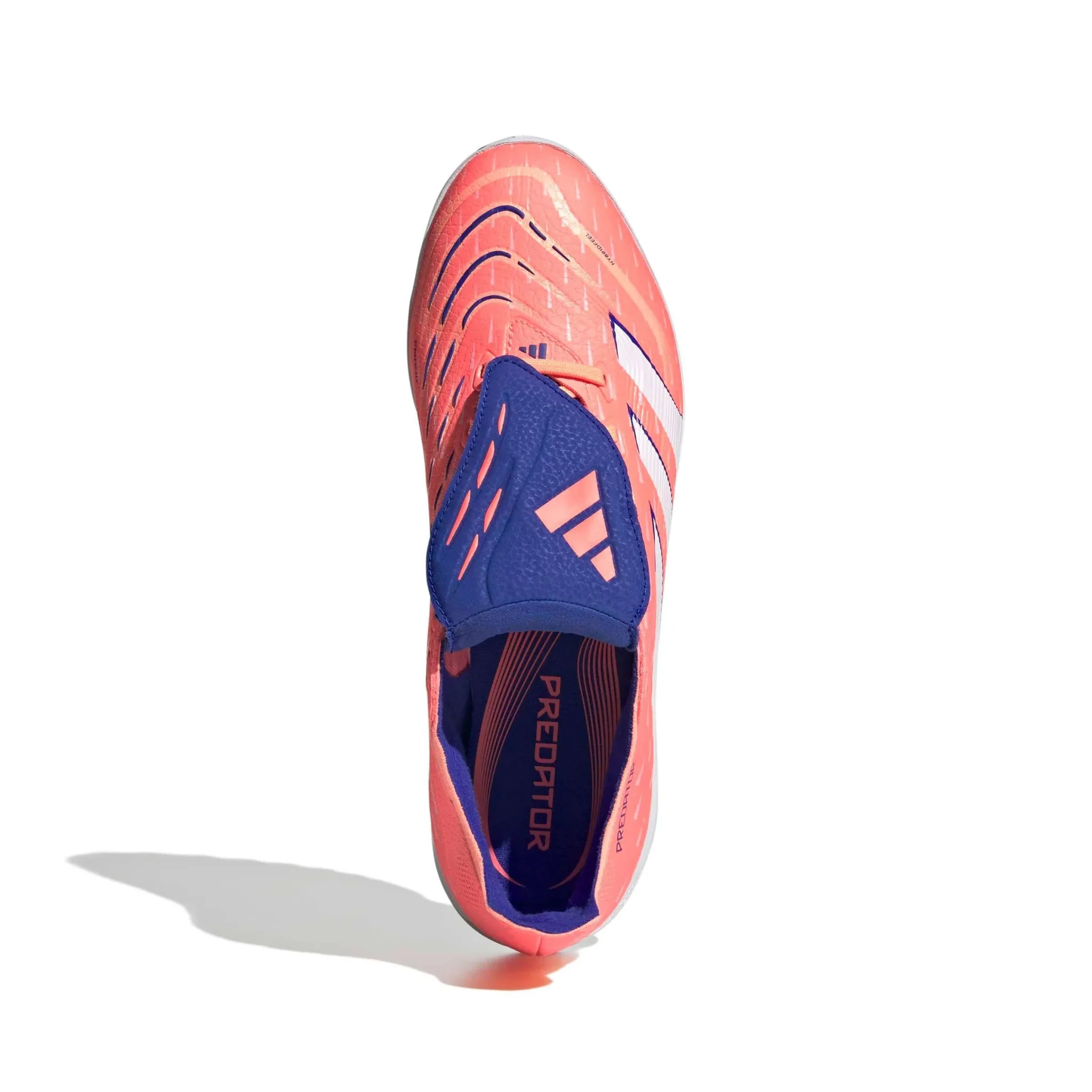 adidas Predator League Fold-Over Tongue Turf Soccer Shoes - Coral Blaze Pack (FA25) - Image 5