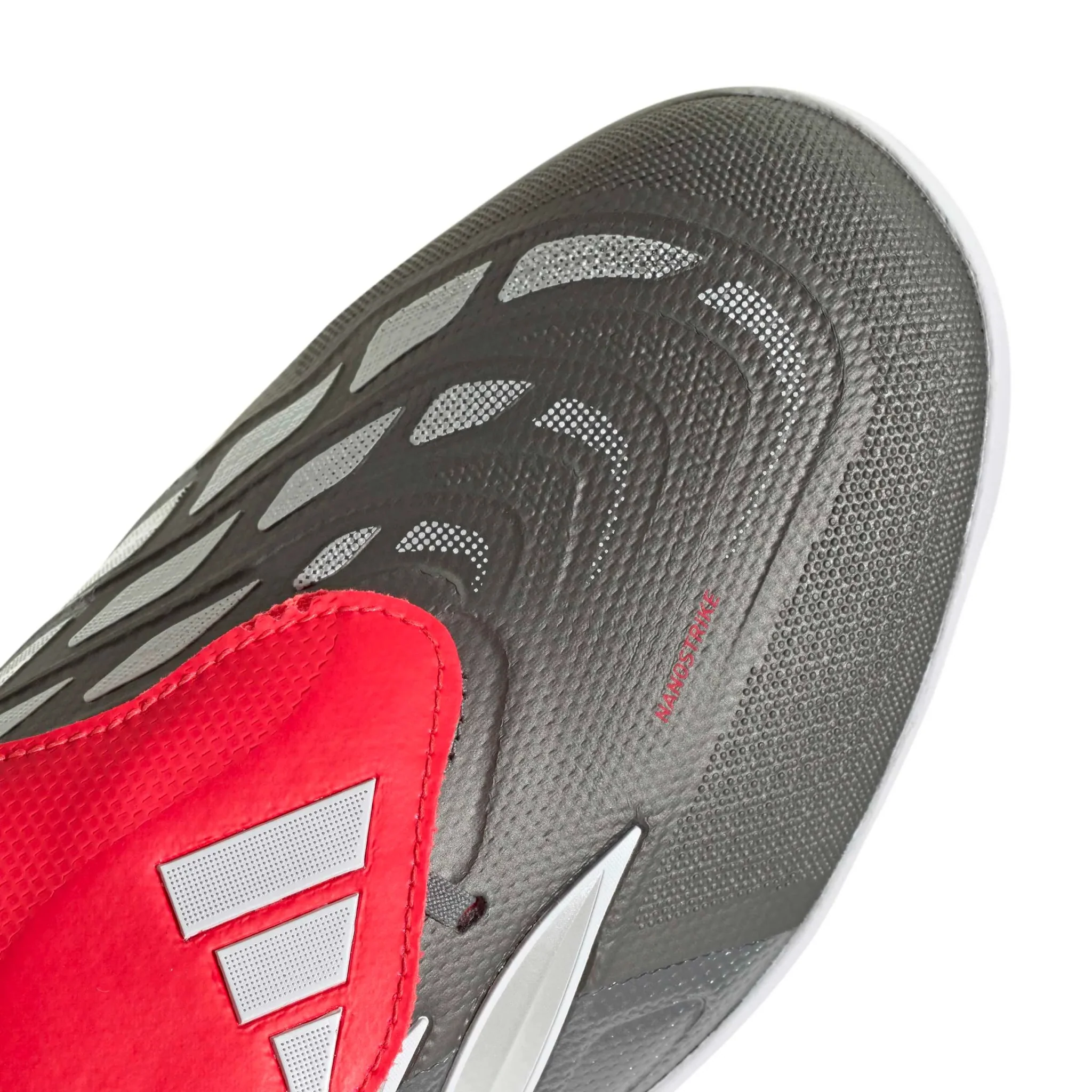 adidas Predator League Fold-Over Tongue Turf Soccer Shoes - Finishers Steel Pack (SP26) - Image 7