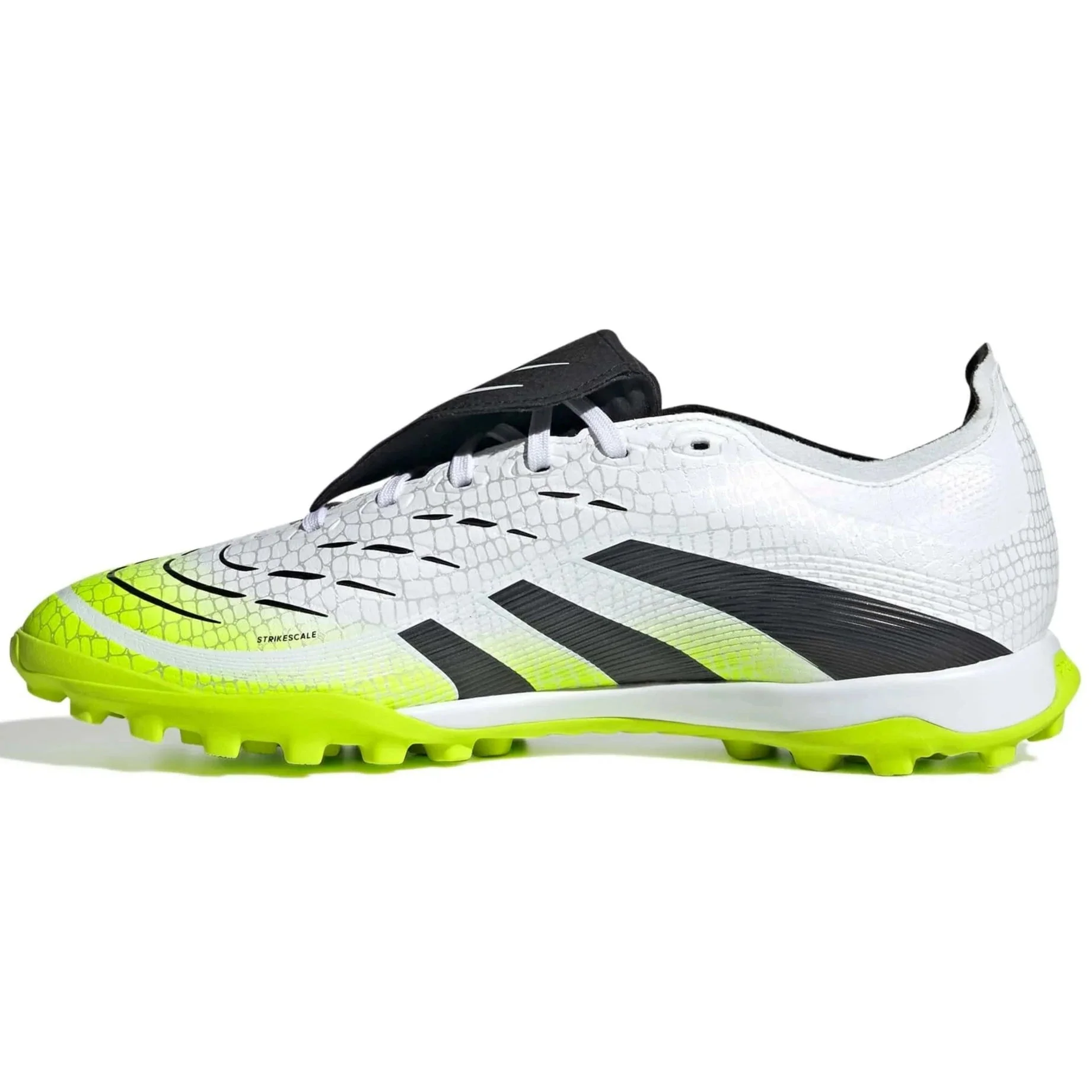 adidas Predator League Fold-Over Tongue Turf Soccer Shoes - Radiant Blaze Pack (FA25) - Image 2