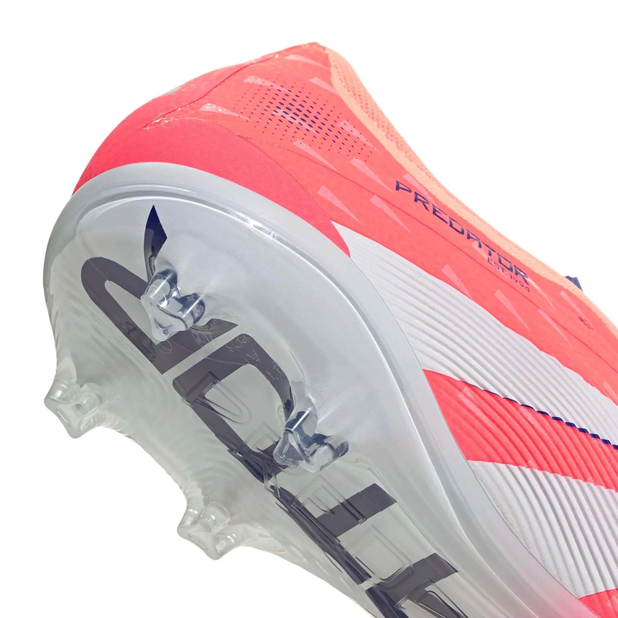 adidas Predator Pro Fold-Over Tongue Firm Ground Soccer Cleats - Coral Blaze Pack (FA25) - Image 8