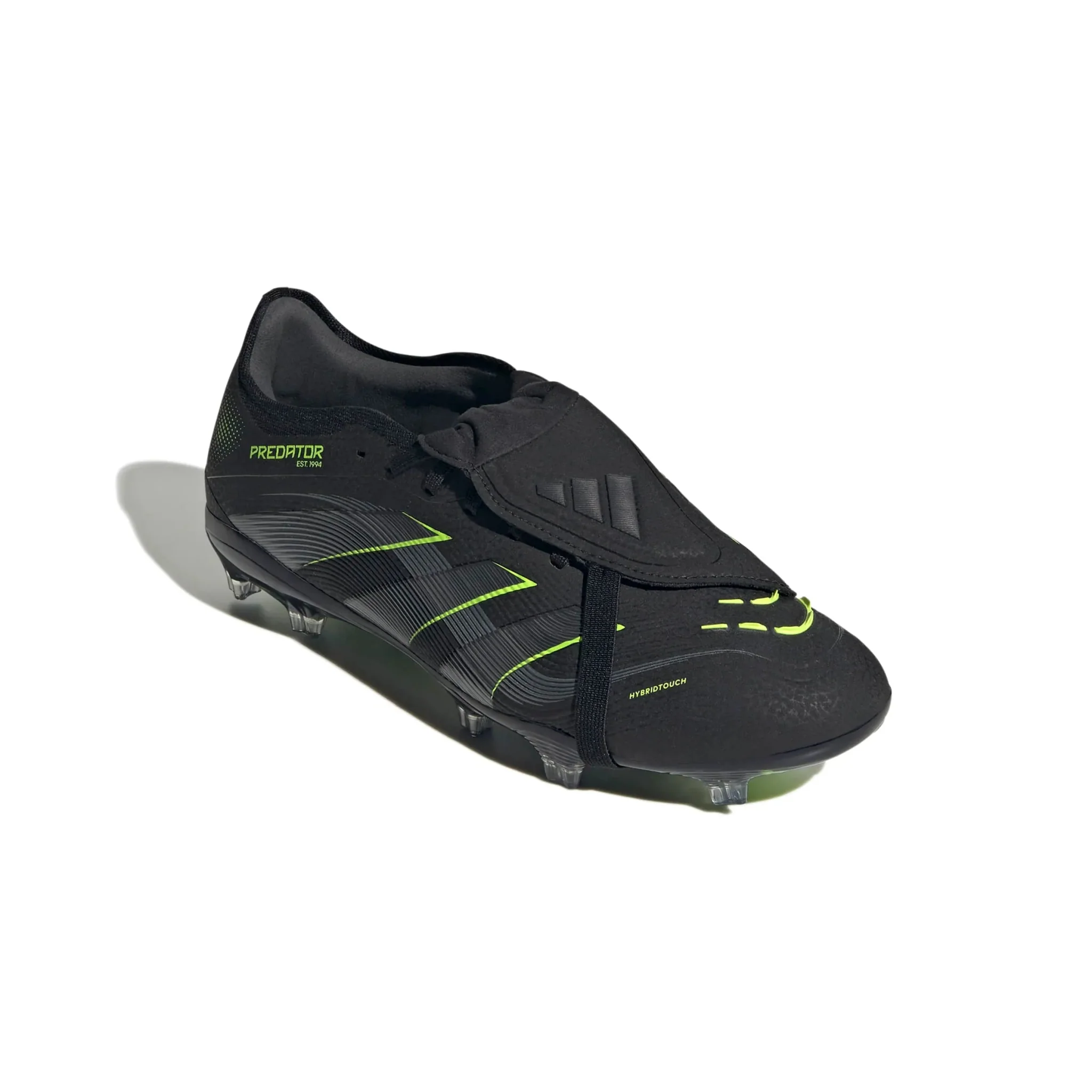 adidas Predator Pro Fold-Over Tongue Firm Ground Soccer Cleats - Electric Stealth Pack (FA25) - Image 3
