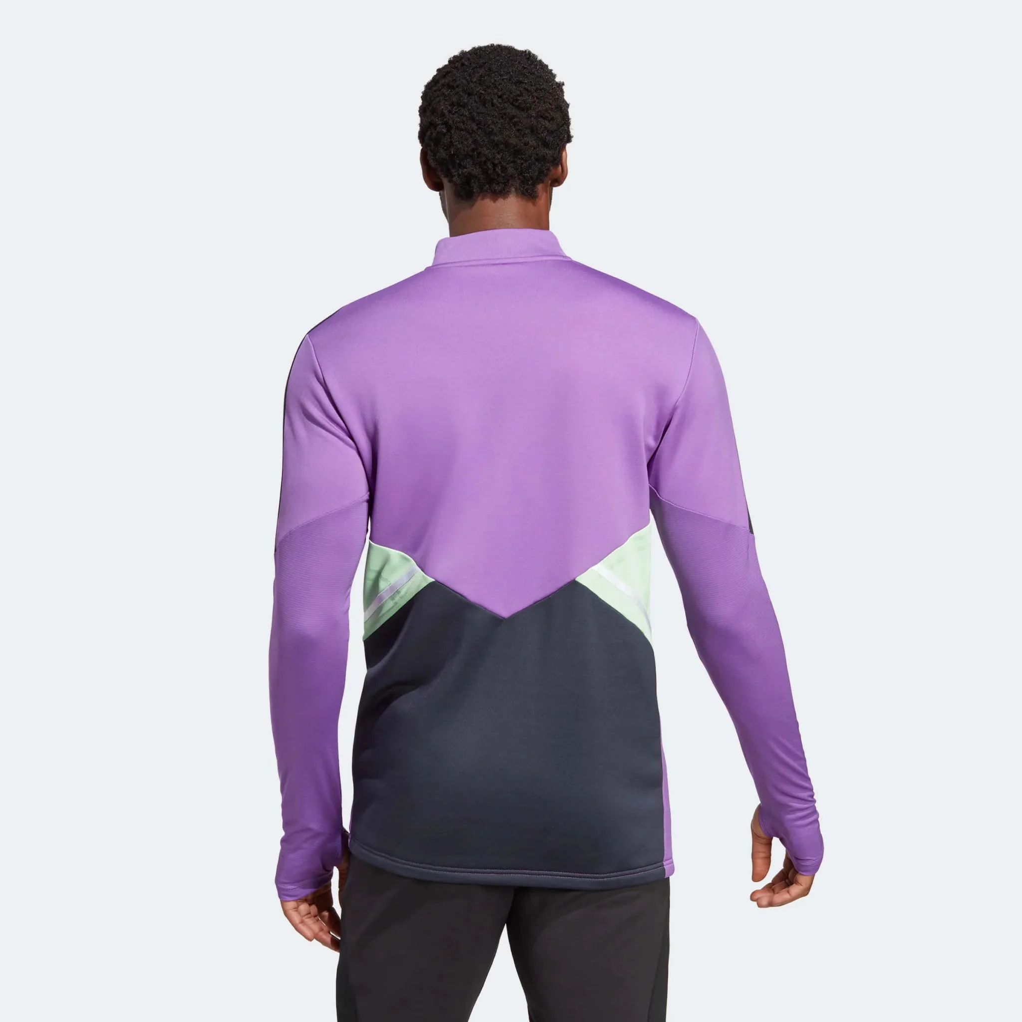 adidas Real Madrid  Condivo 22 Training Top - Active Purple - Image 4