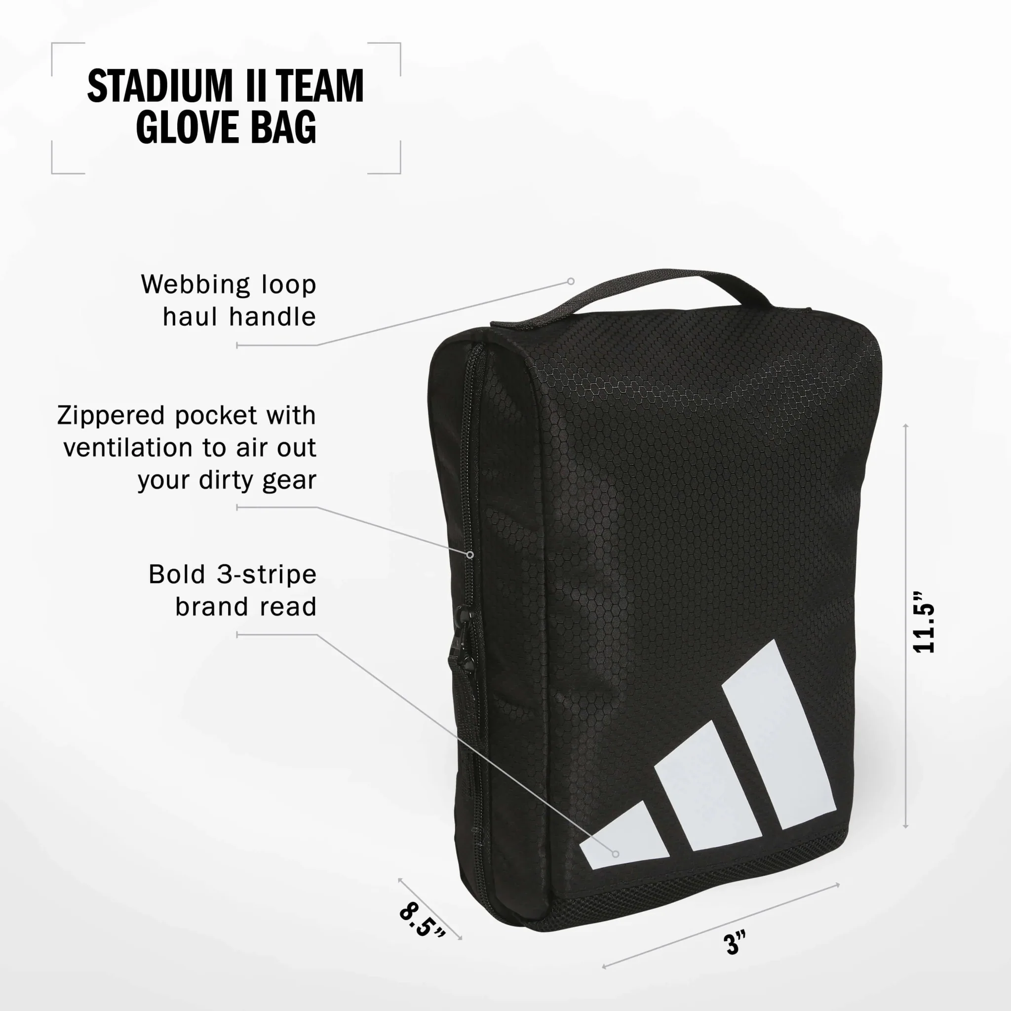 adidas Stadium II Team Glove Bag - Image 4