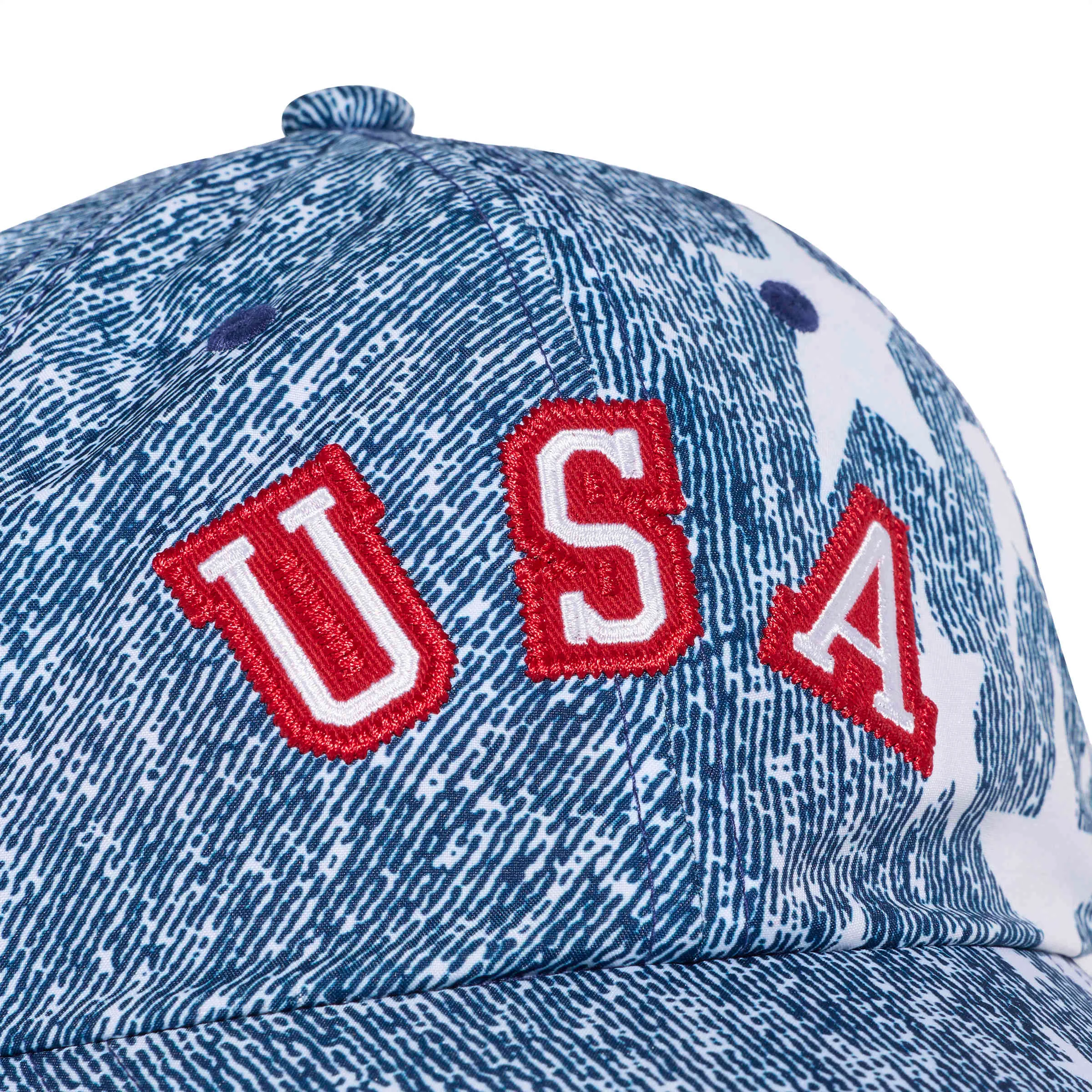 adidas USA Denim Graphic Cap - Image 3