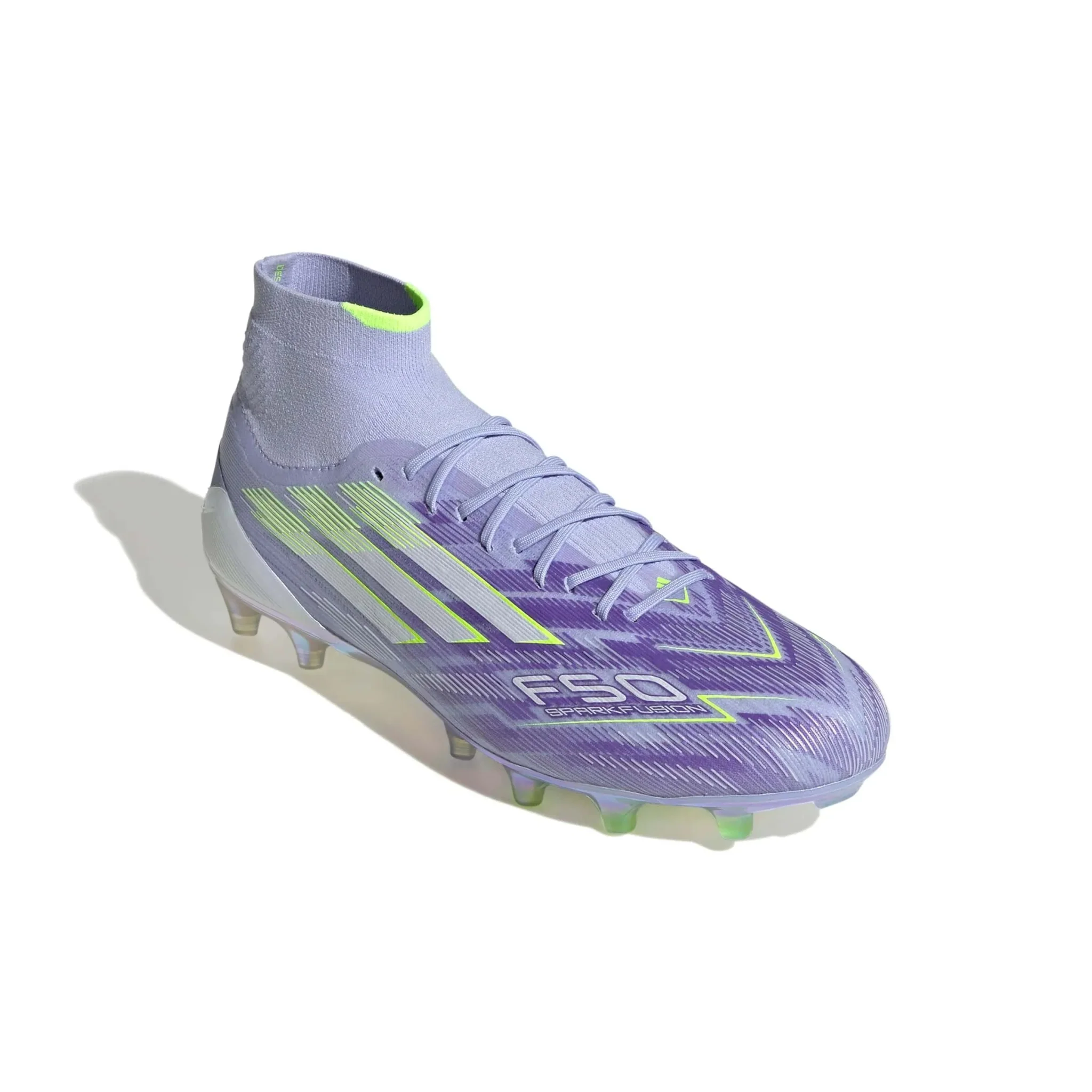 adidas Women's F50 Sparkfusion Elite Firm/Artificial Ground Soccer Cleats - Radiant Blaze Pack (FA25) - Image 3