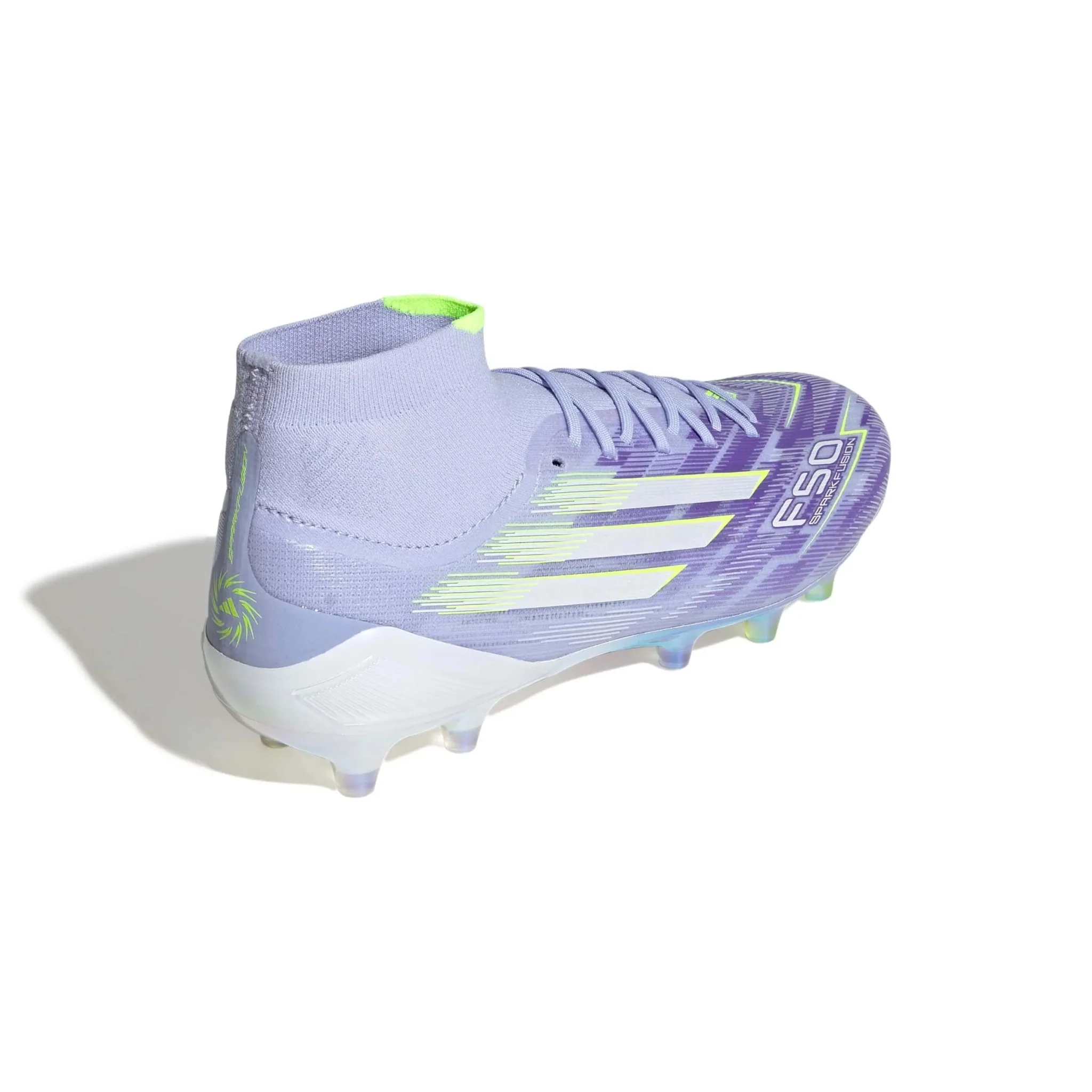 adidas Women's F50 Sparkfusion Elite Firm/Artificial Ground Soccer Cleats - Radiant Blaze Pack (FA25) - Image 4
