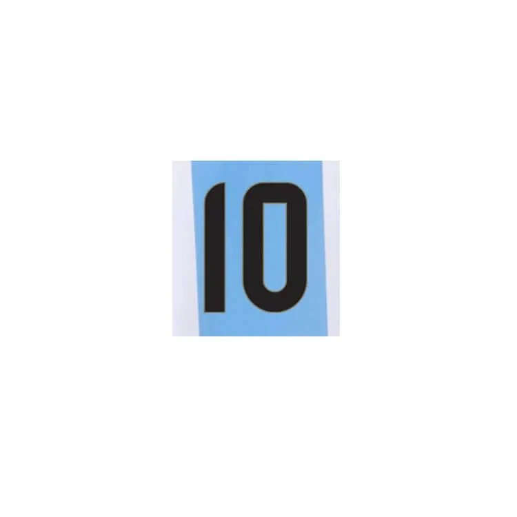 Argentina 2024/25 Home Messi #10 Jersey Name Set - Image 2