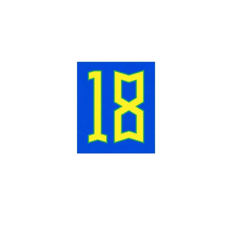 Brazil 2022-23 Away G. Jesus #18 Jersey Name Set - Image 2