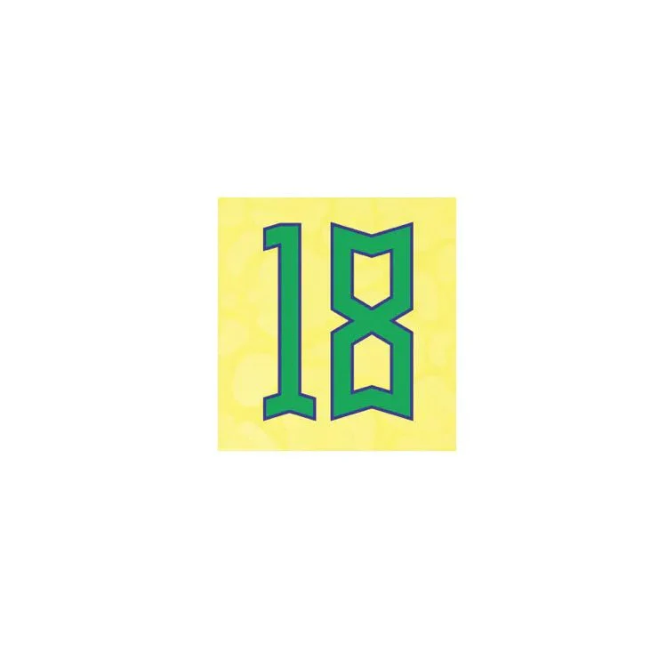 Brazil 2022-23 Home G. Jesus #18 Jersey Name Set - Image 2