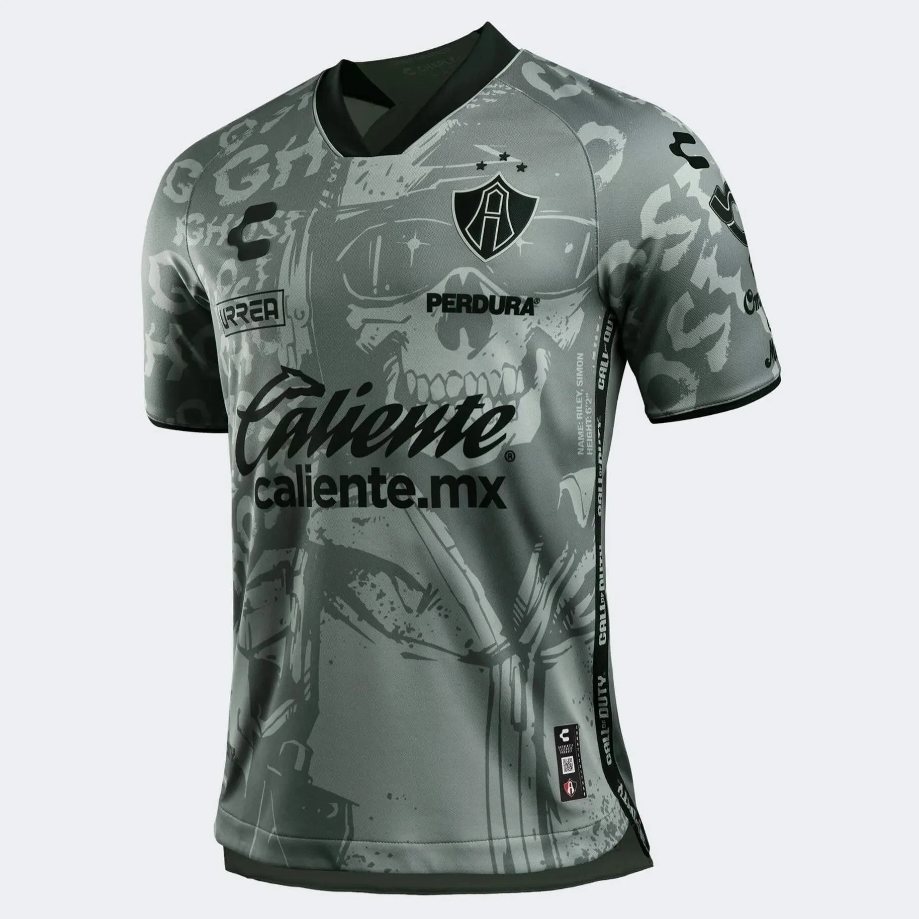 Charly 2023-24 Atlas Stadium Third Call of Duty Special Edition Jersey - Image 2