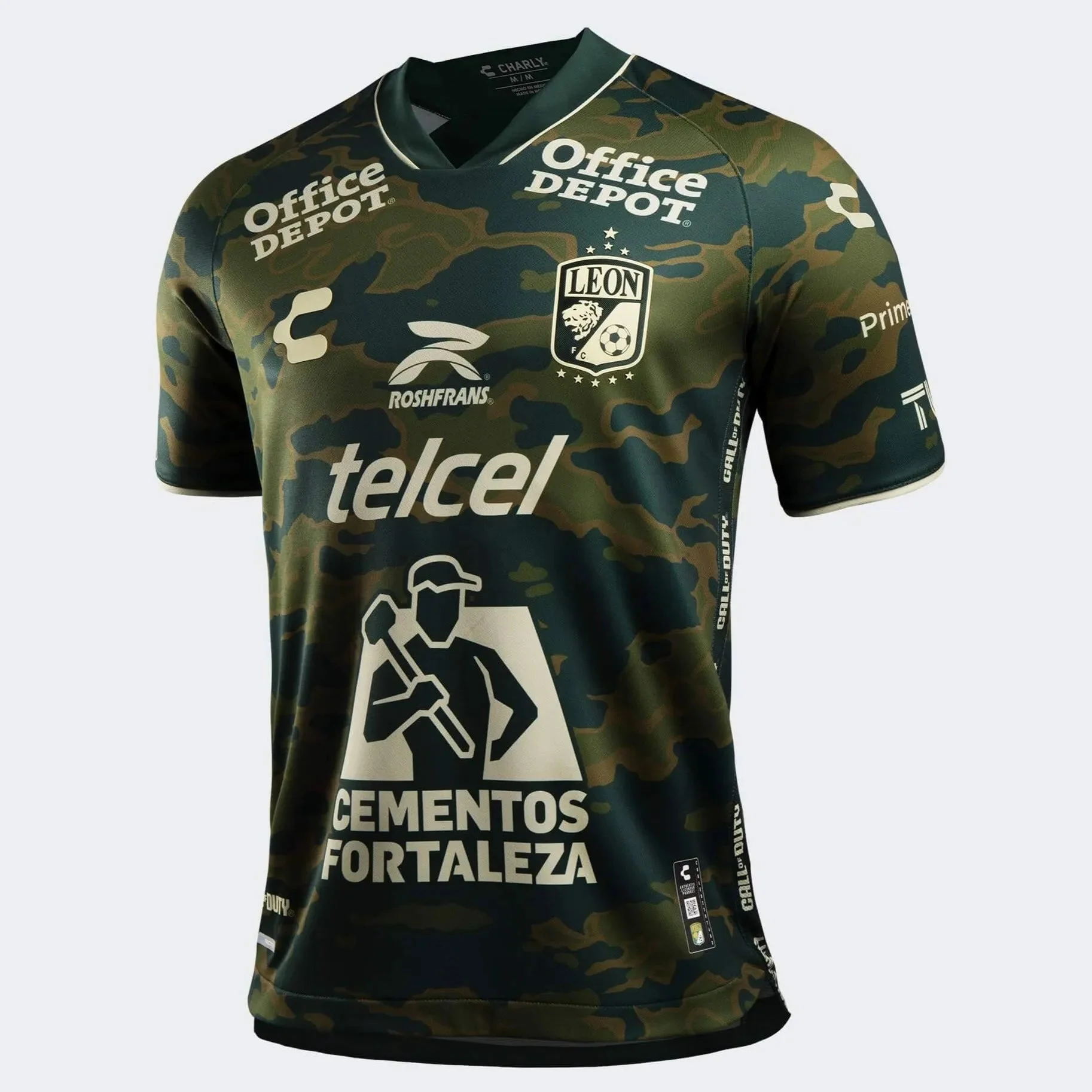 Charly 2023-24 Leon Men's Stadium Third Call of Duty Special Edition Jersey - Image 2
