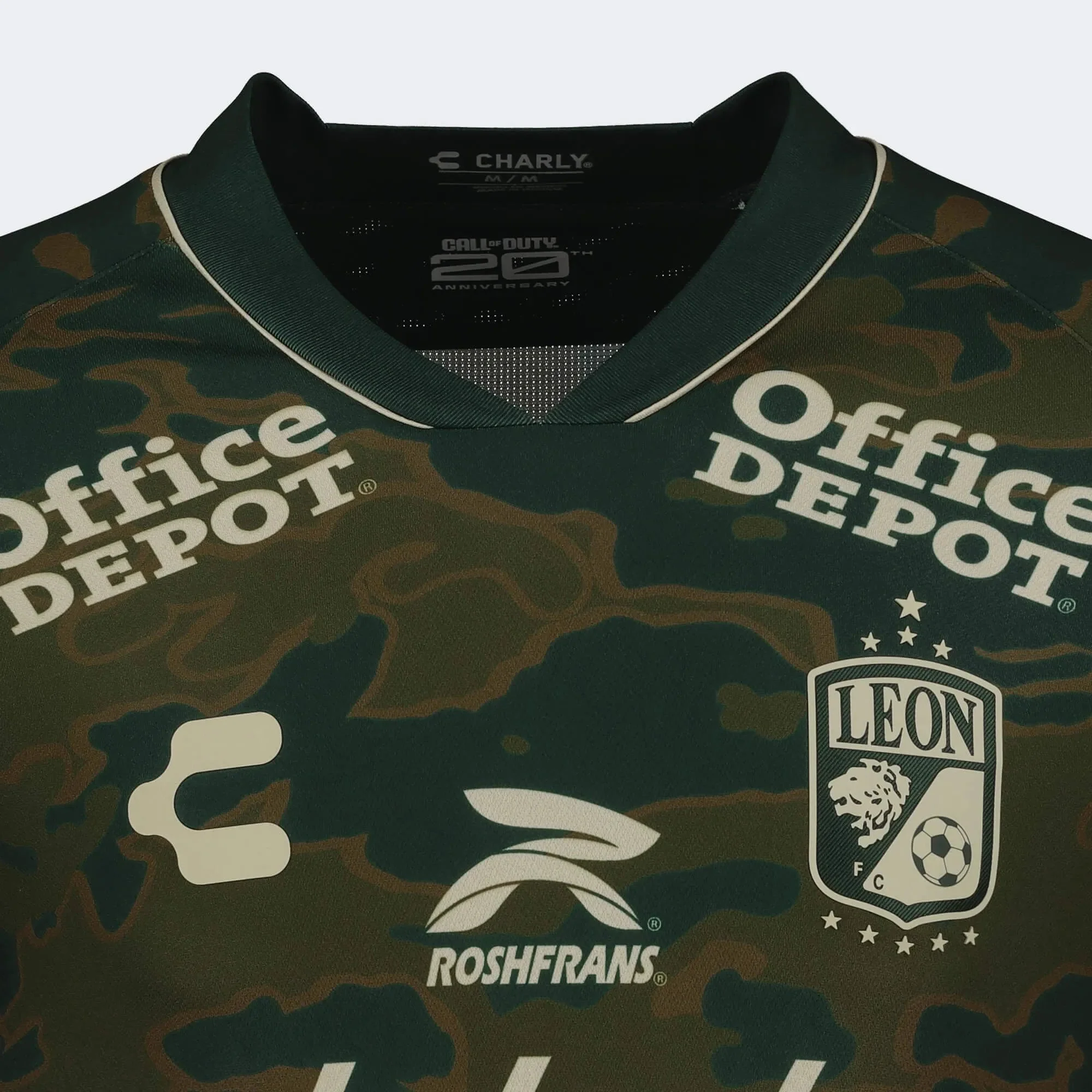 Charly 2023-24 Leon Men's Stadium Third Call of Duty Special Edition Jersey - Image 4