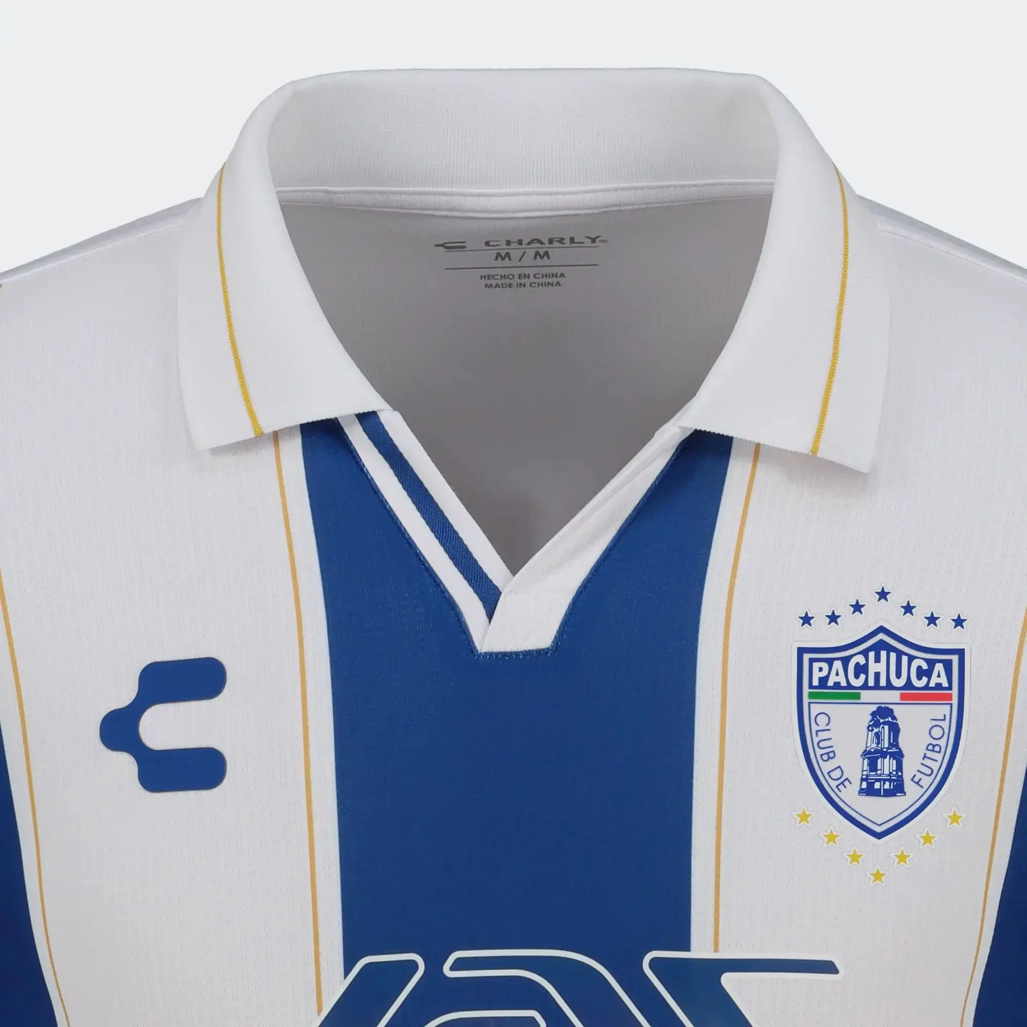 Charly 2025 Pachuca Men's Club World Cup Edition Authentic Home Soccer Jersey - Image 3
