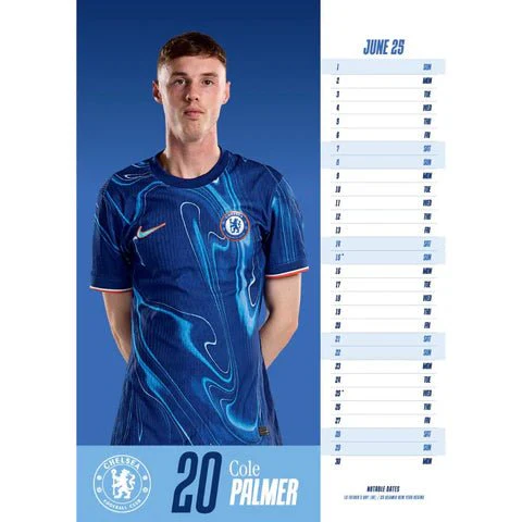 Chelsea 2025 Official Calendar - Image 3