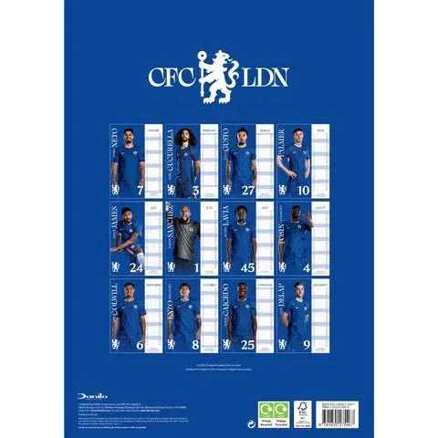Chelsea 2026 Official Calendar - Image 3