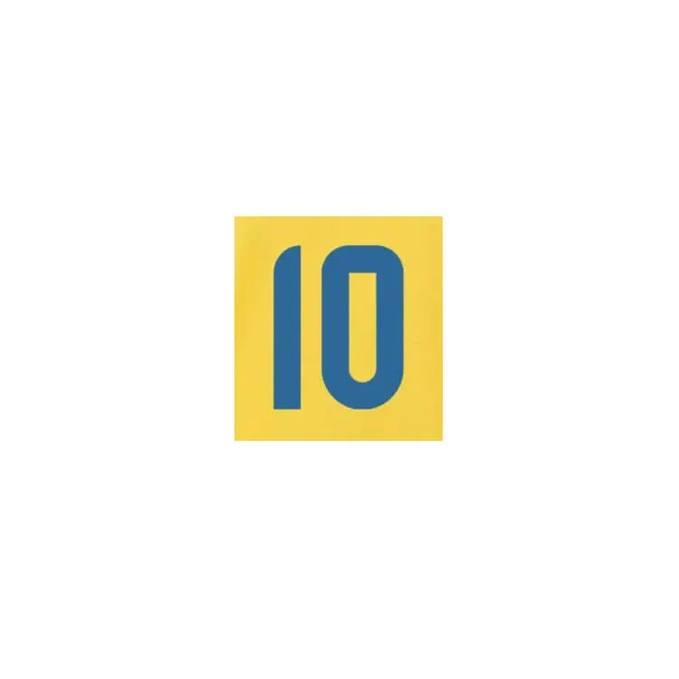 Colombia 2024/25 Home James #10 Youth Jersey Name Set - Image 2