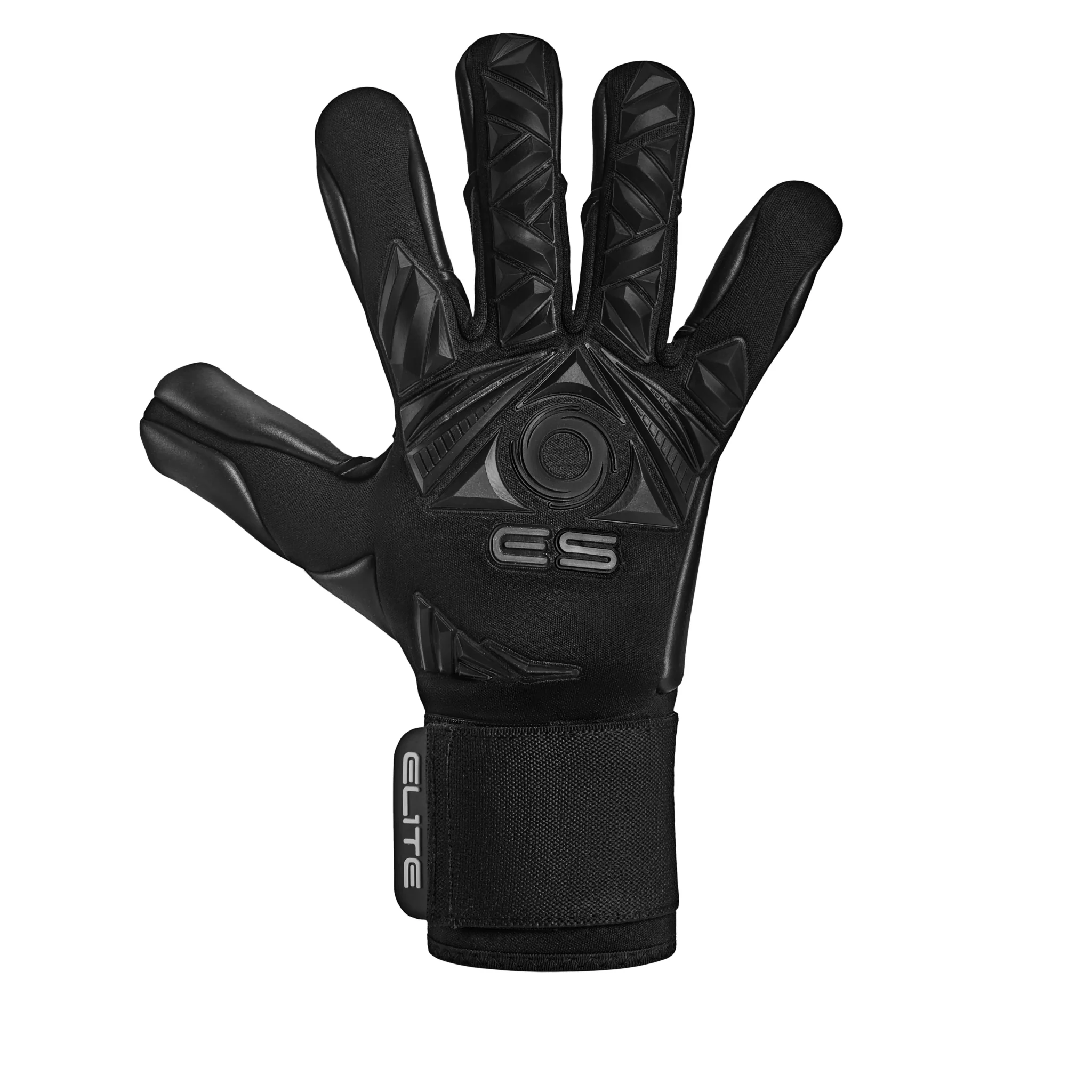 Elite Sport Revolution II Black Goalkeeper Gloves - Image 2