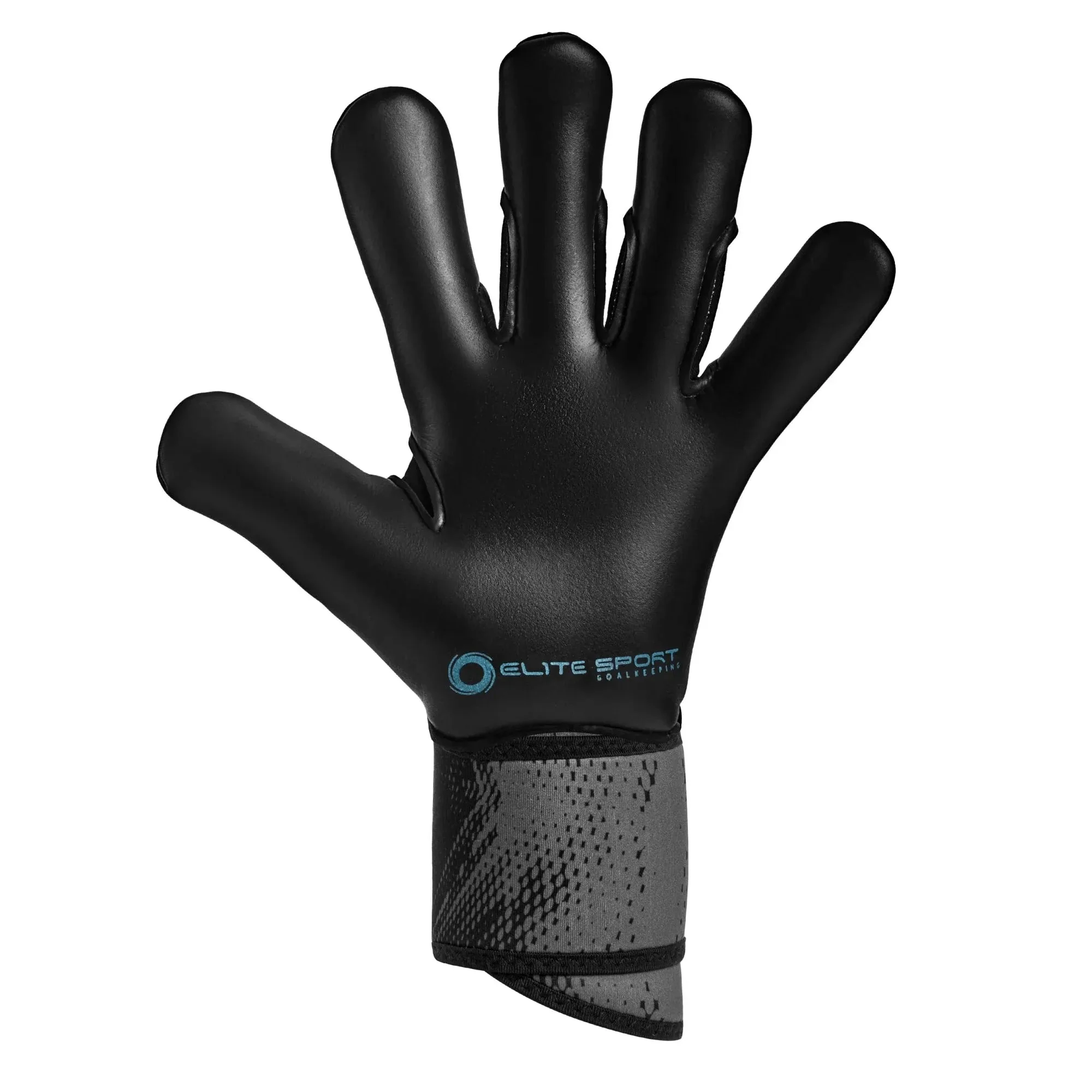 Elite Sport Titanium Blue Goalkeeper Gloves - Image 3