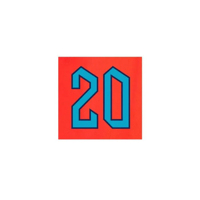 England 2022-23 Away Foden #20 Jersey Name Set - Image 2