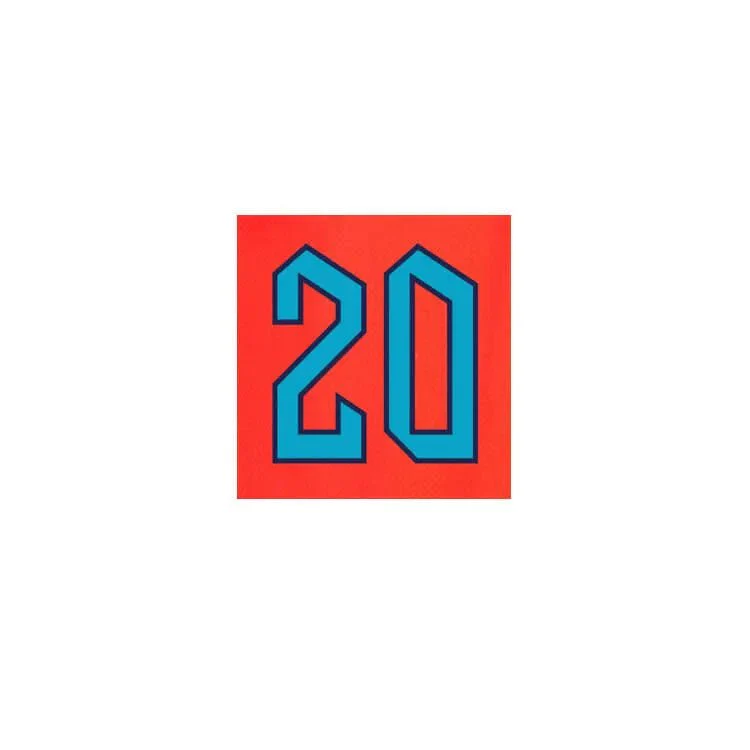 England 2022-23 Away Foden #20 Youth Jersey Name Set - Image 2