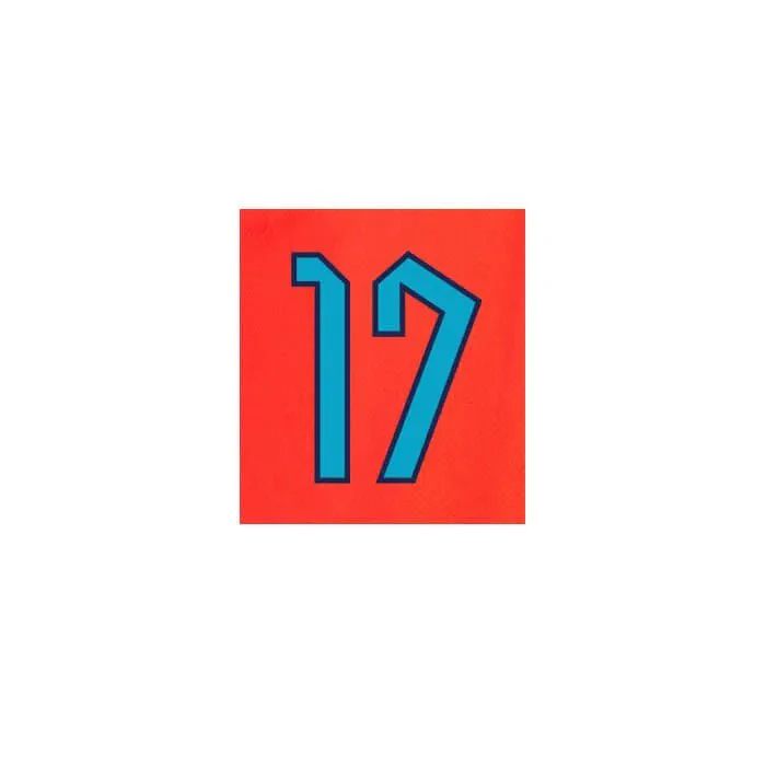 England 2022-23 Away Saka #17 Jersey Name Set - Image 2