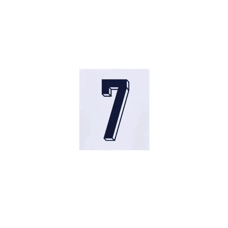 England 2024/25 Home Saka #7 Jersey Name Set - Image 2