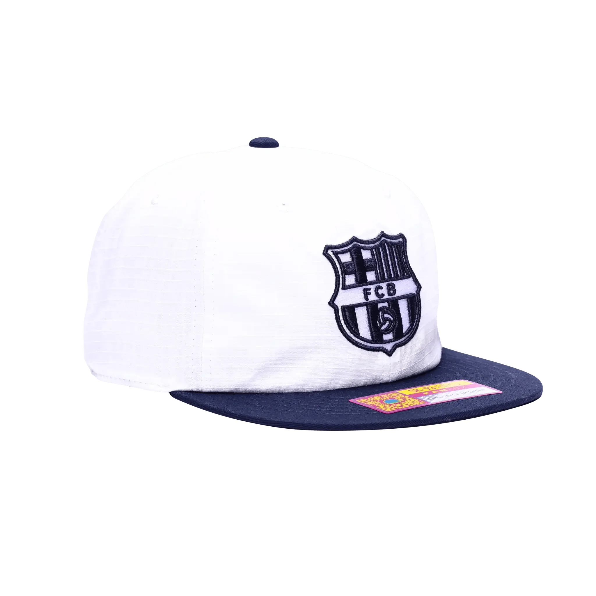 Fan Ink Collection Barcelona Swingman Wax Snapback Hat - Image 3